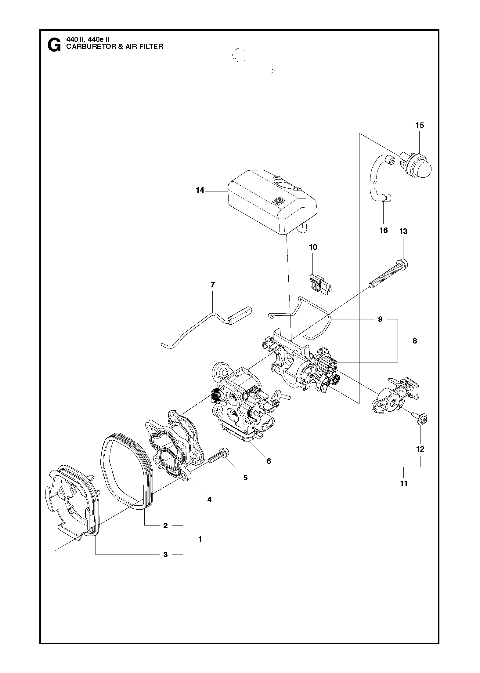 CARBURETOR & AIR FILTER