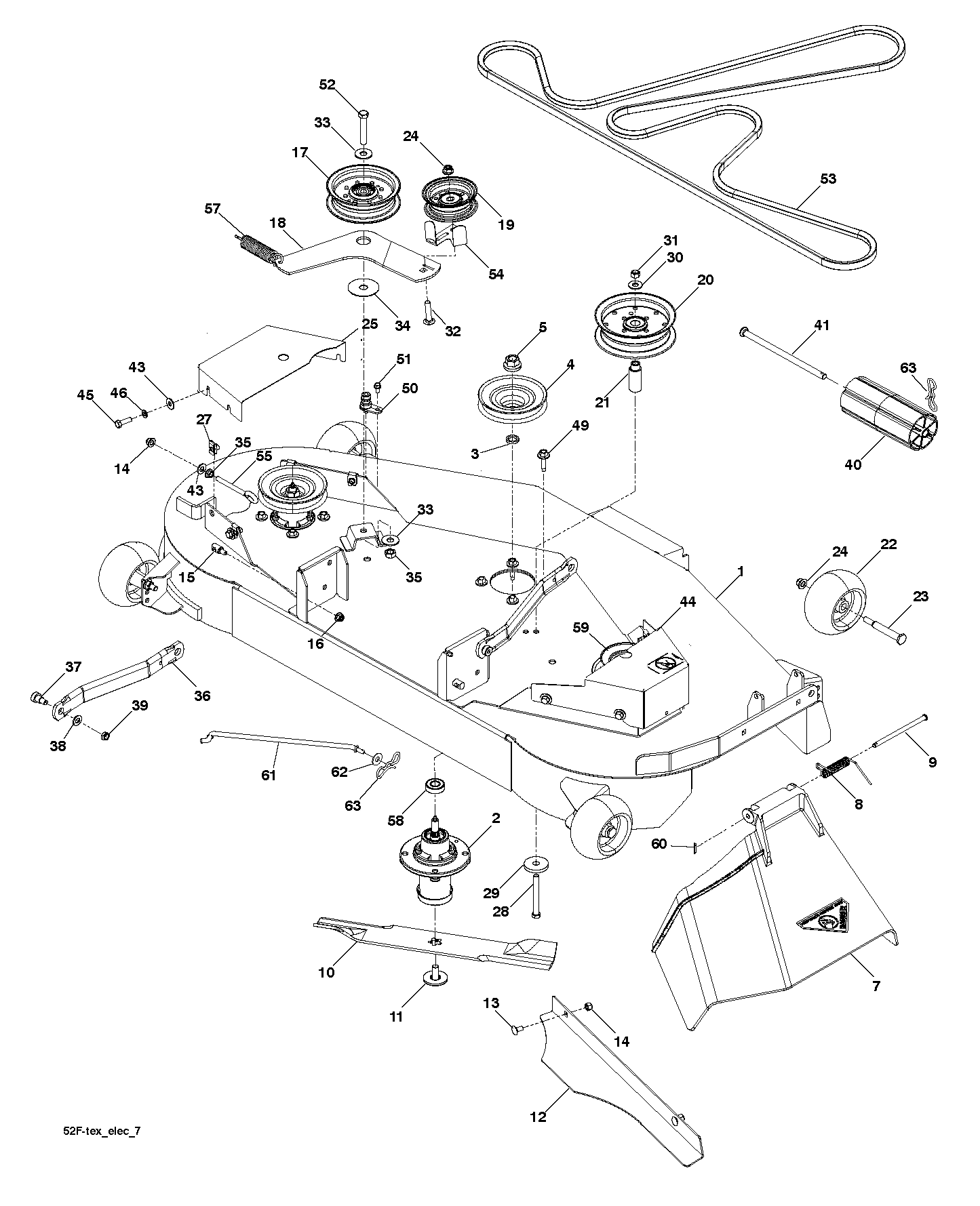 MOWER DECK / CUTTING DECK