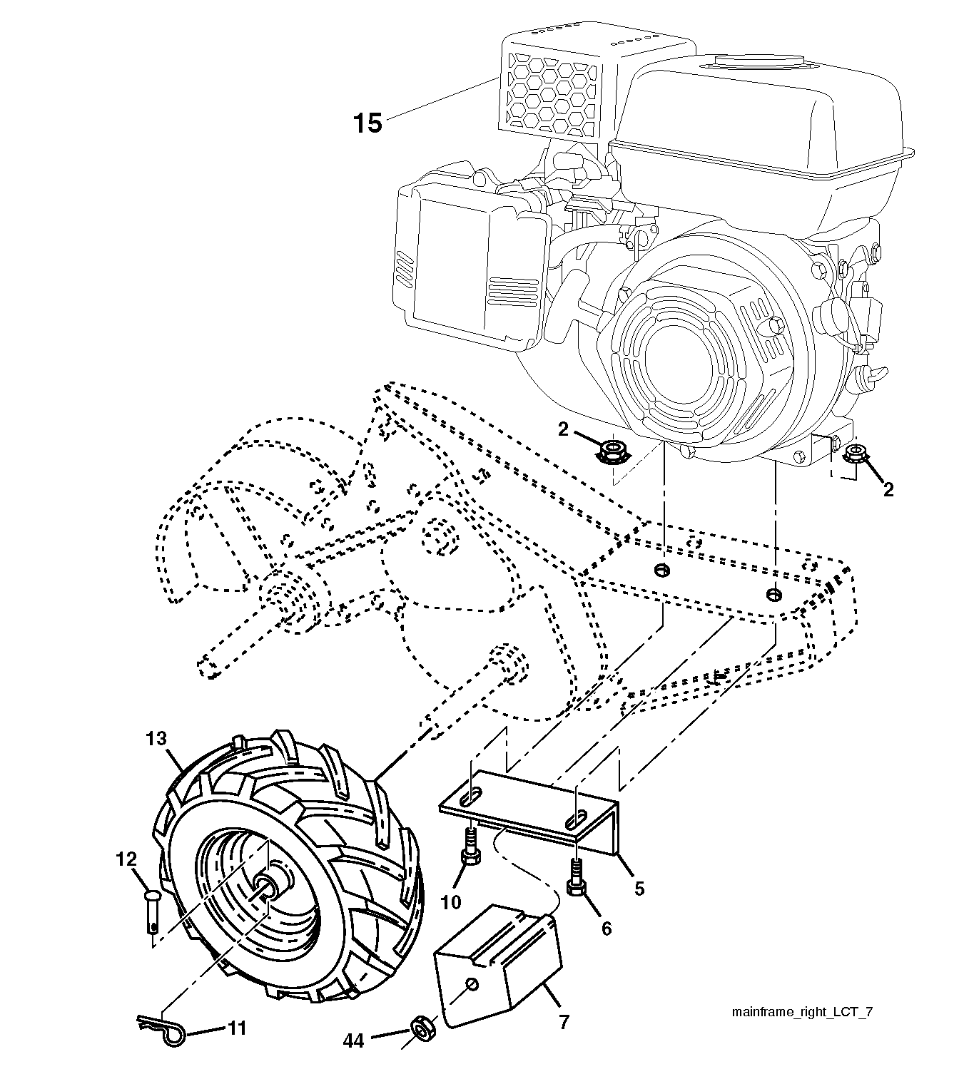 CHAIN BRAKE & CLUTCH COVER