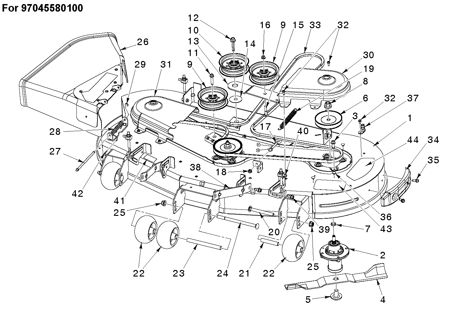 FUEL TANK & HANDLE
