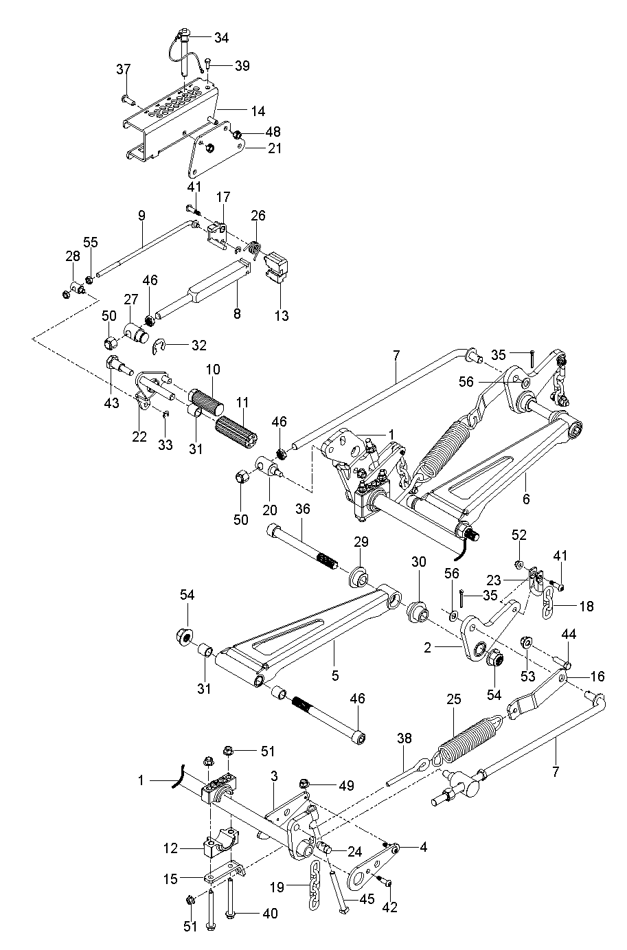 MOWER LIFT / DECK LIFT