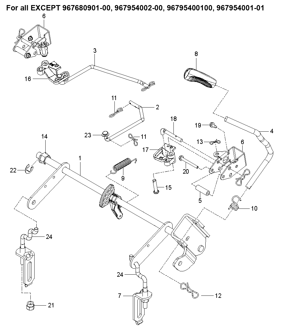MOWER LIFT / DECK LIFT