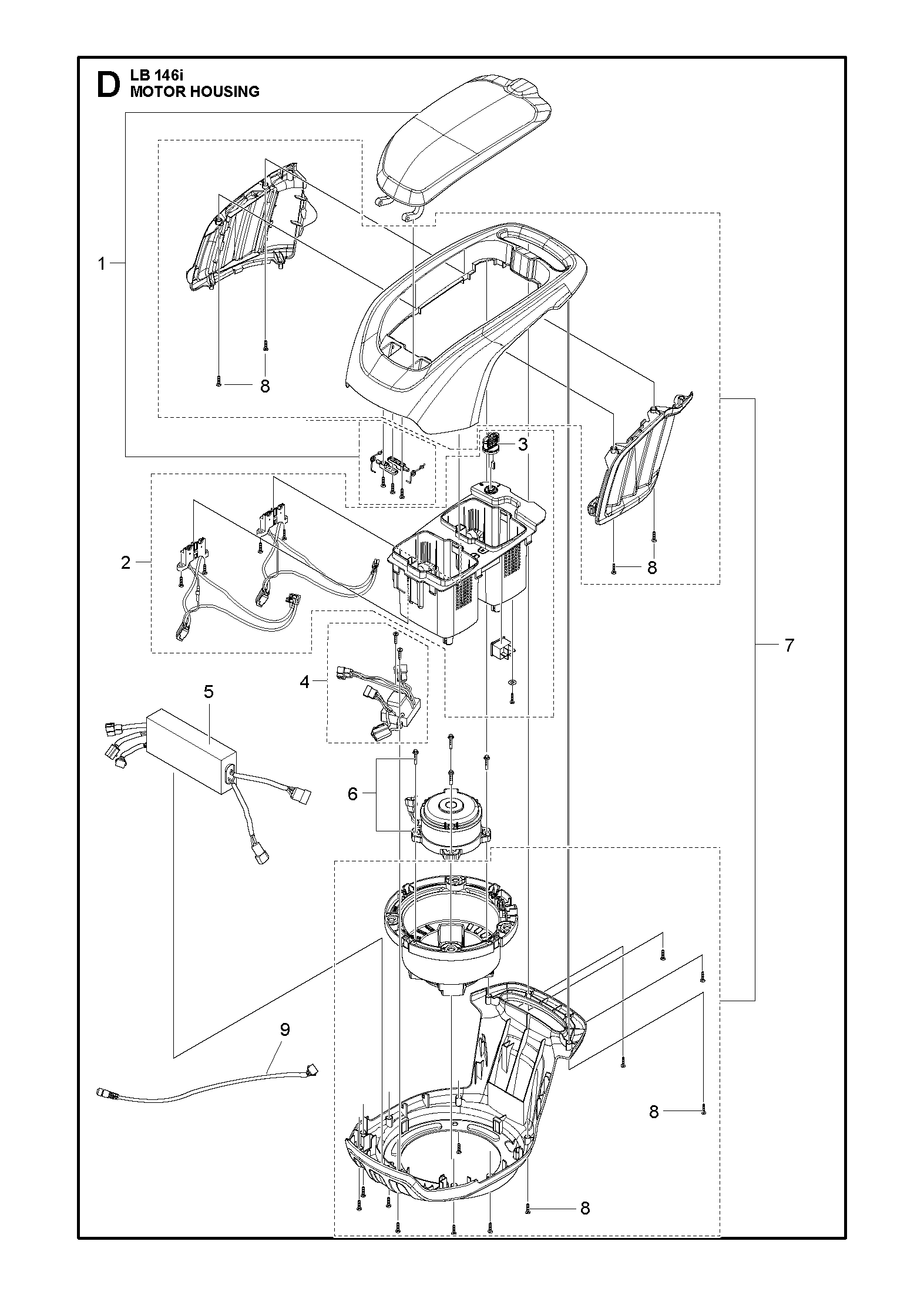 MOTOR HOUSING