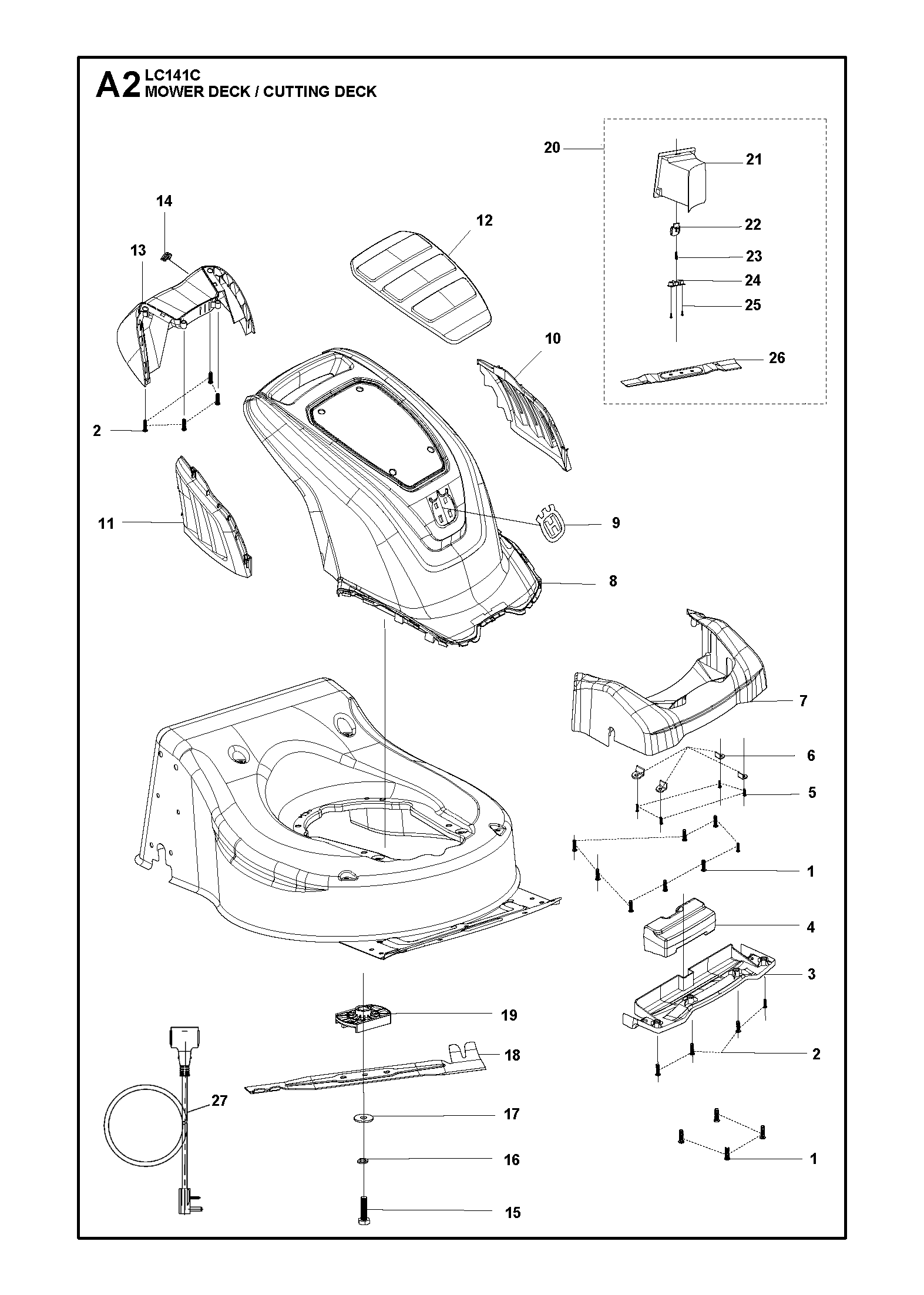 CHAIN BRAKE & CLUTCH COVER
