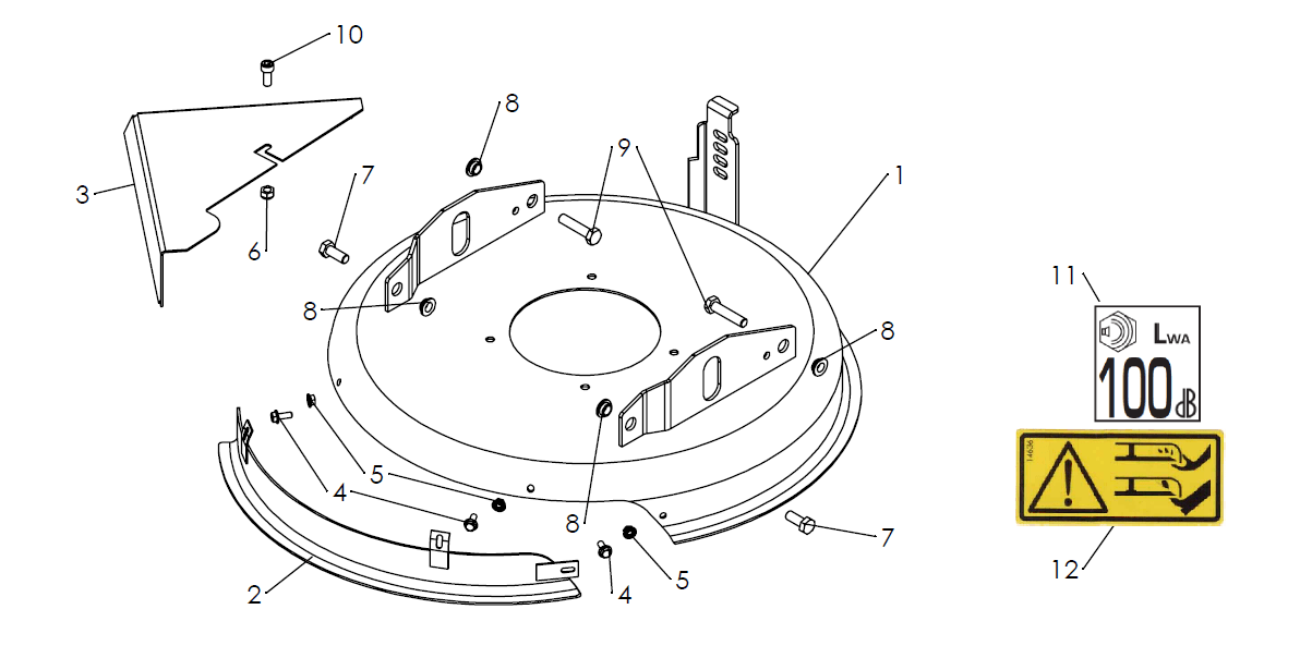 FUEL TANK & HANDLE