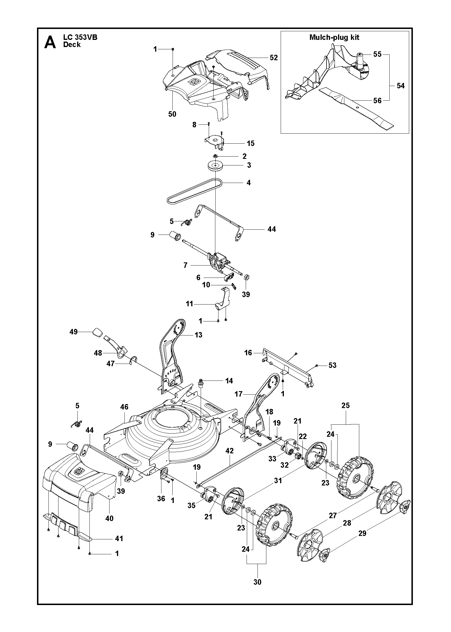 MOWER DECK / CUTTING DECK