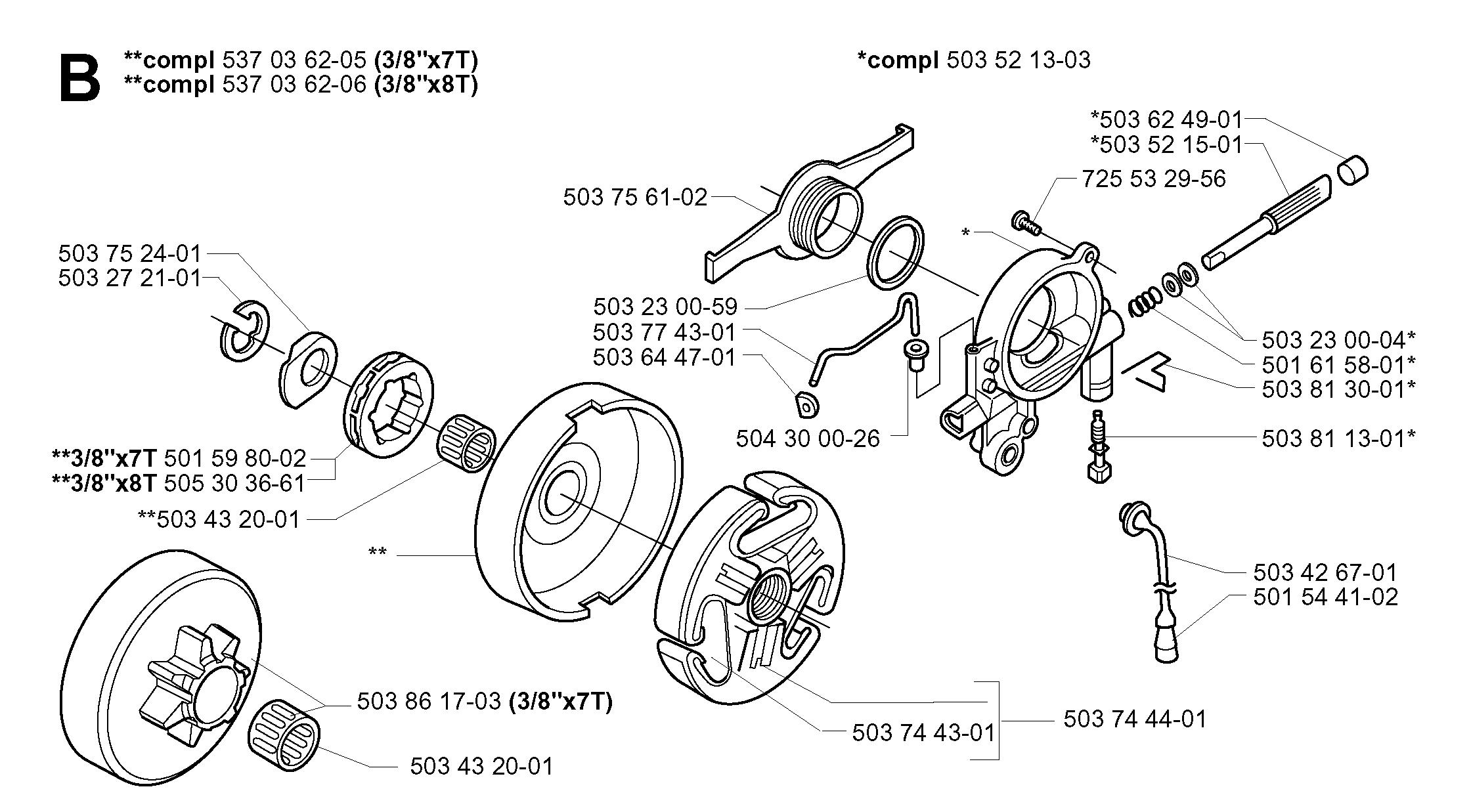 CLUTCH & OIL PUMP