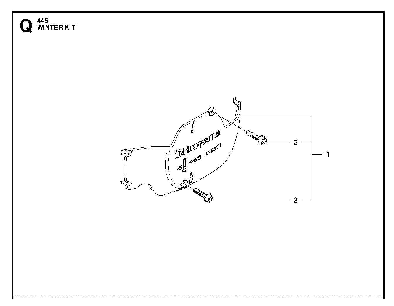 CHAIN BRAKE & CLUTCH COVER