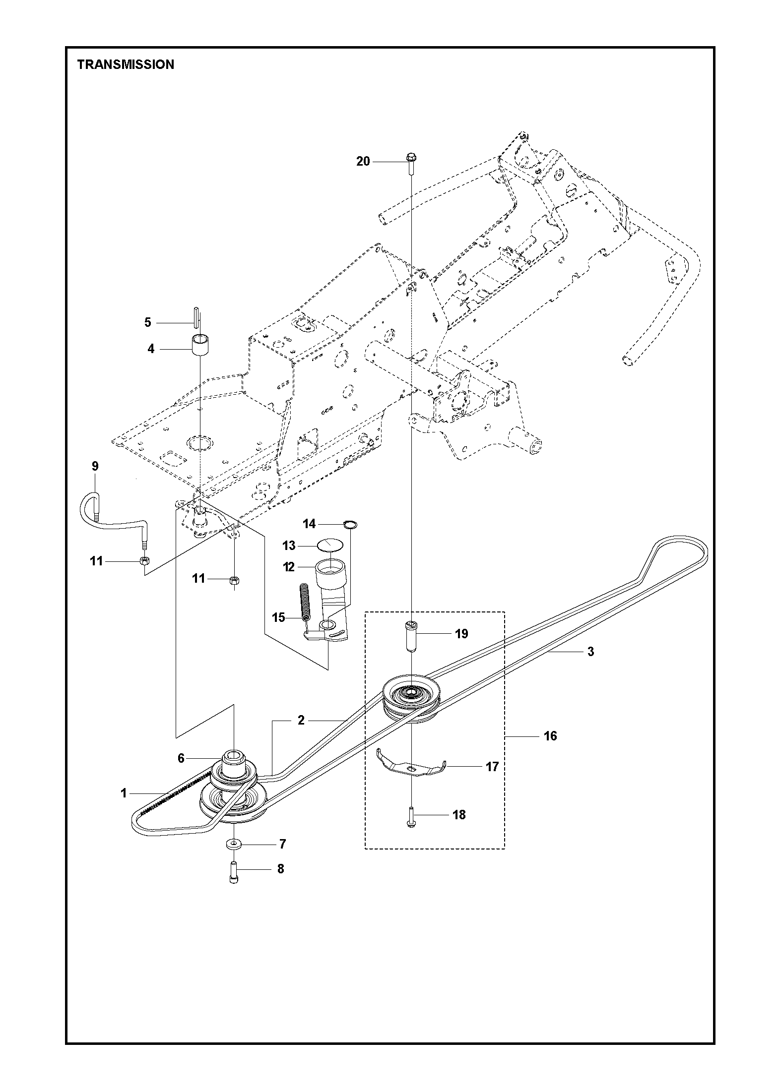 CHAIN BRAKE & CLUTCH COVER