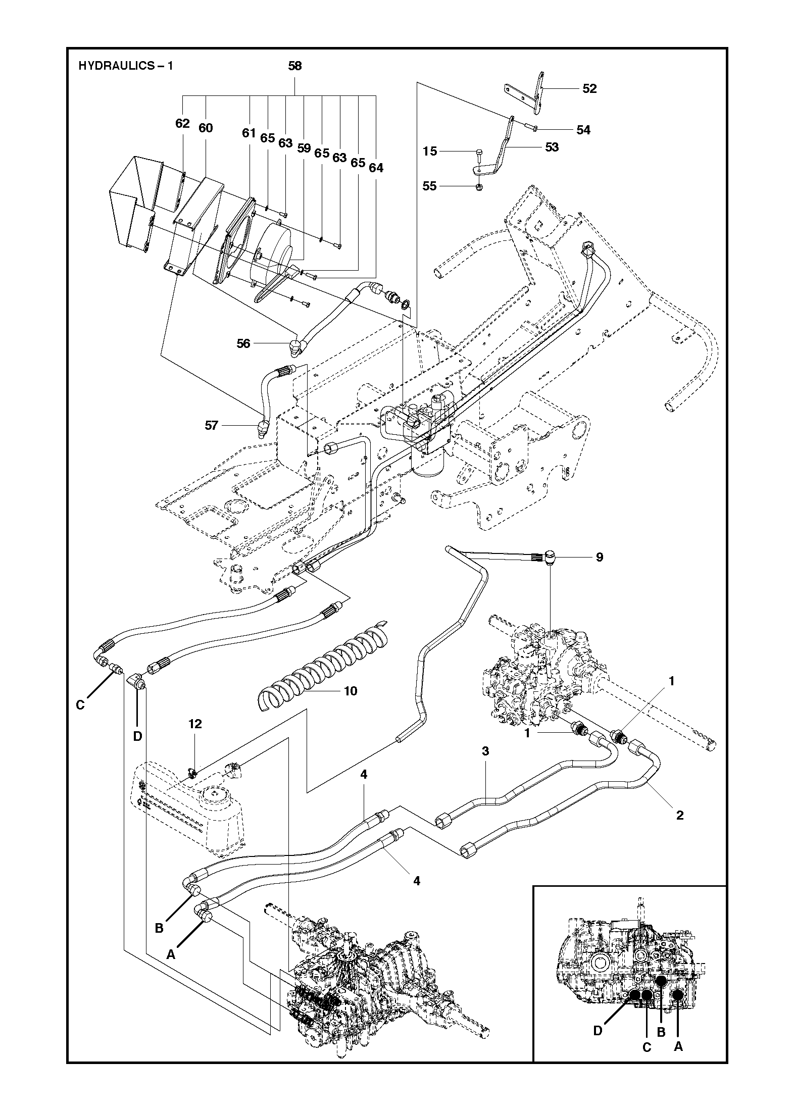 HYDRAULIC PUMP - MOTOR