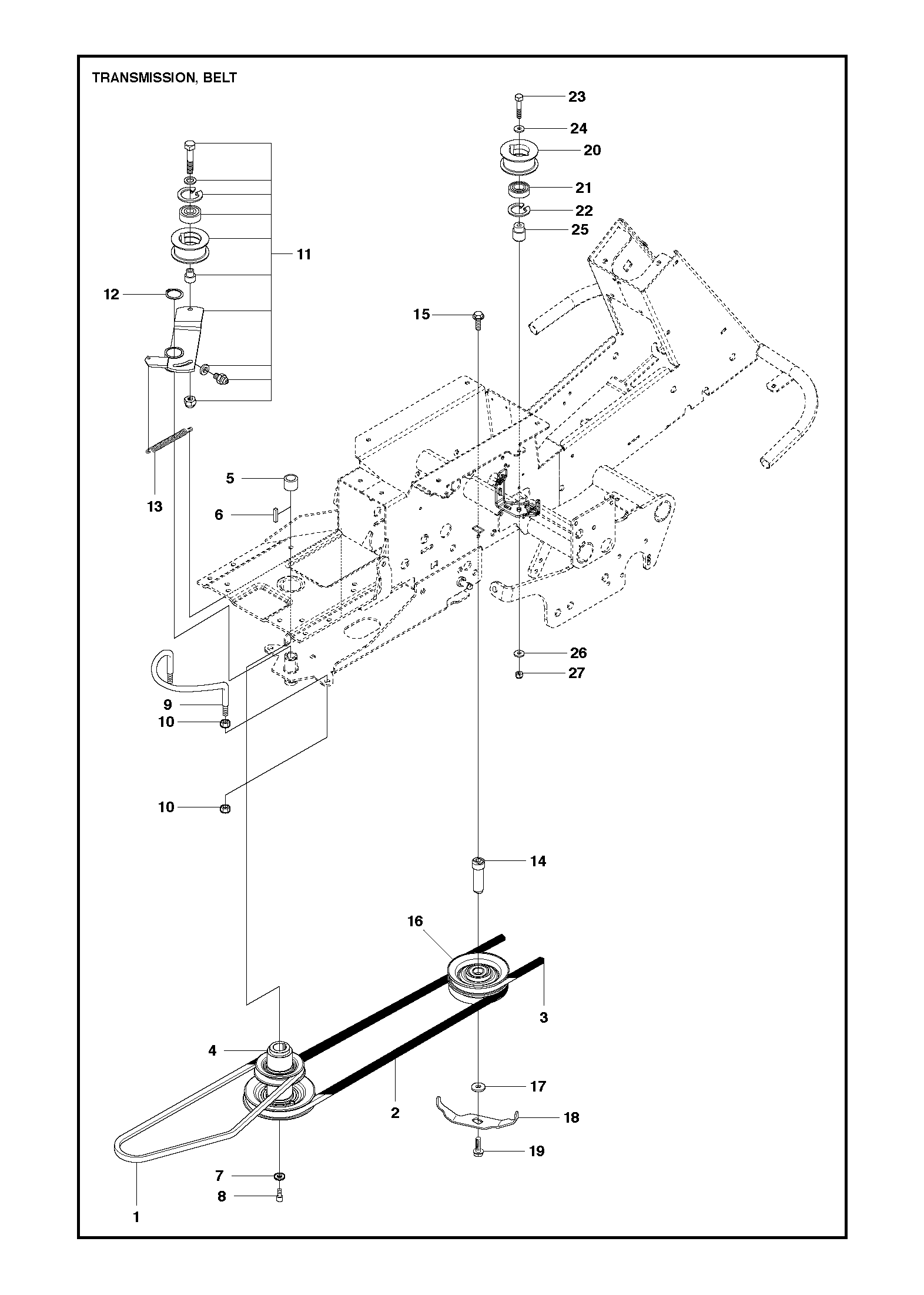 CHAIN BRAKE & CLUTCH COVER