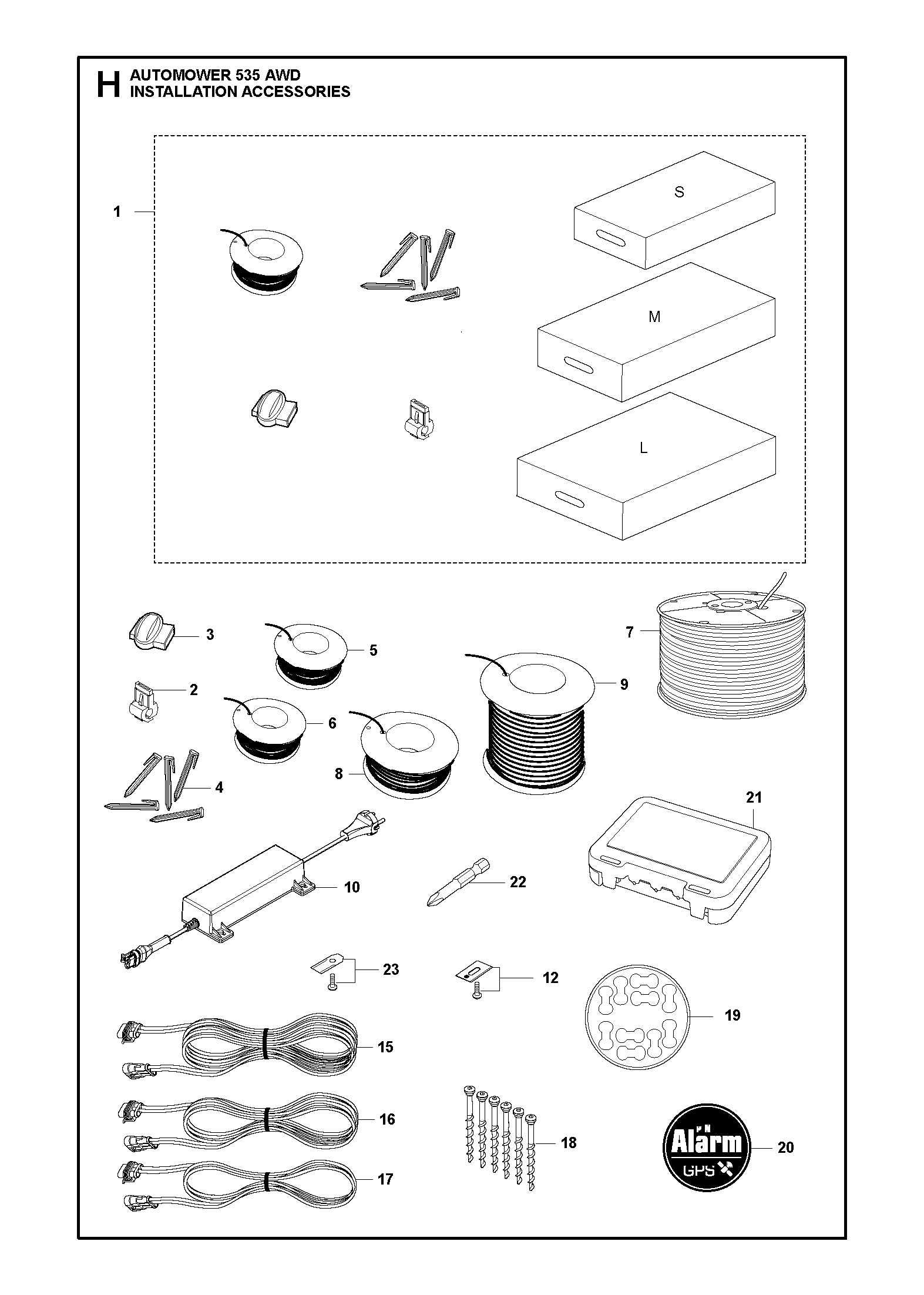 FUEL TANK & HANDLE