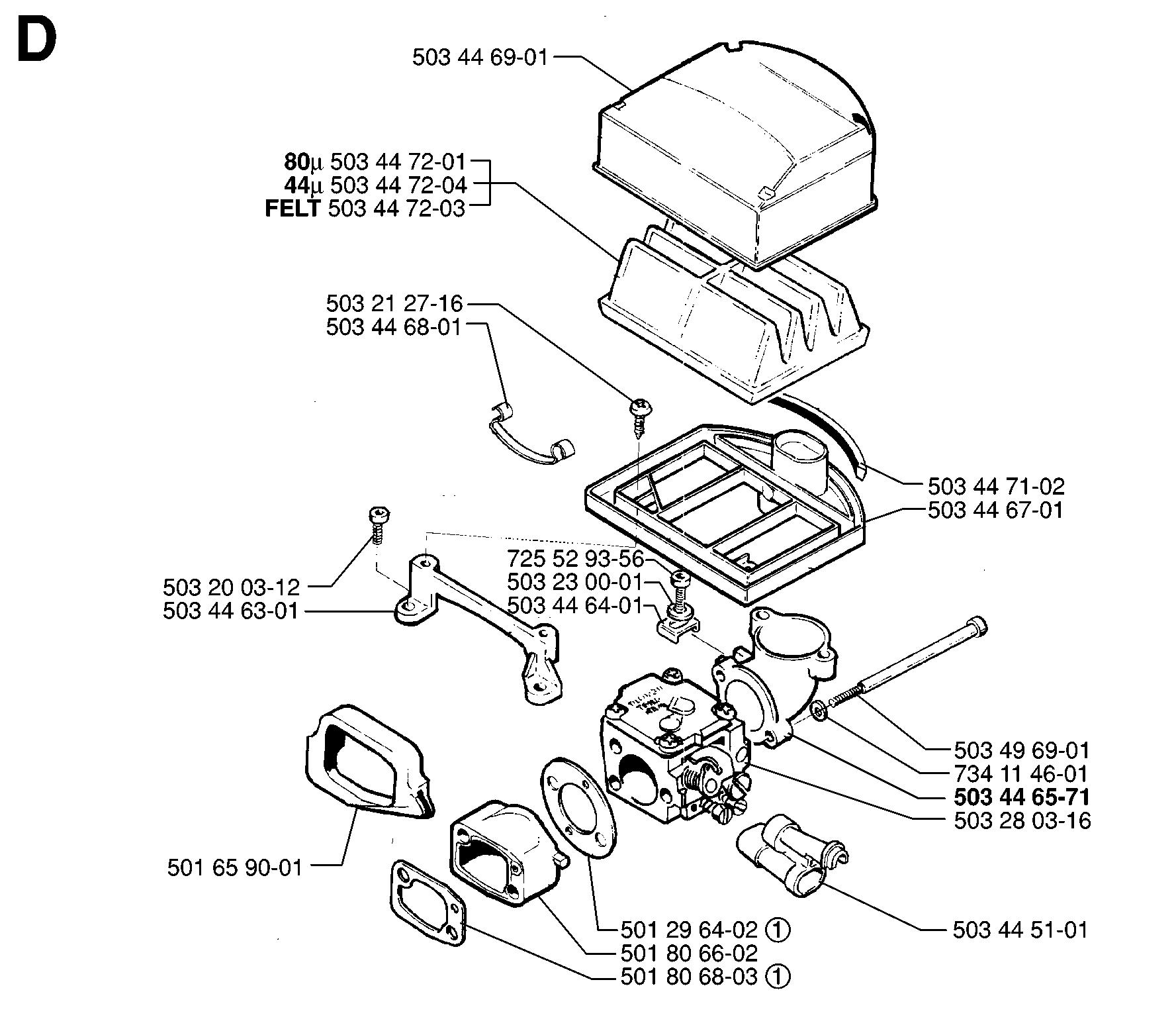 CARBURETOR & AIR FILTER