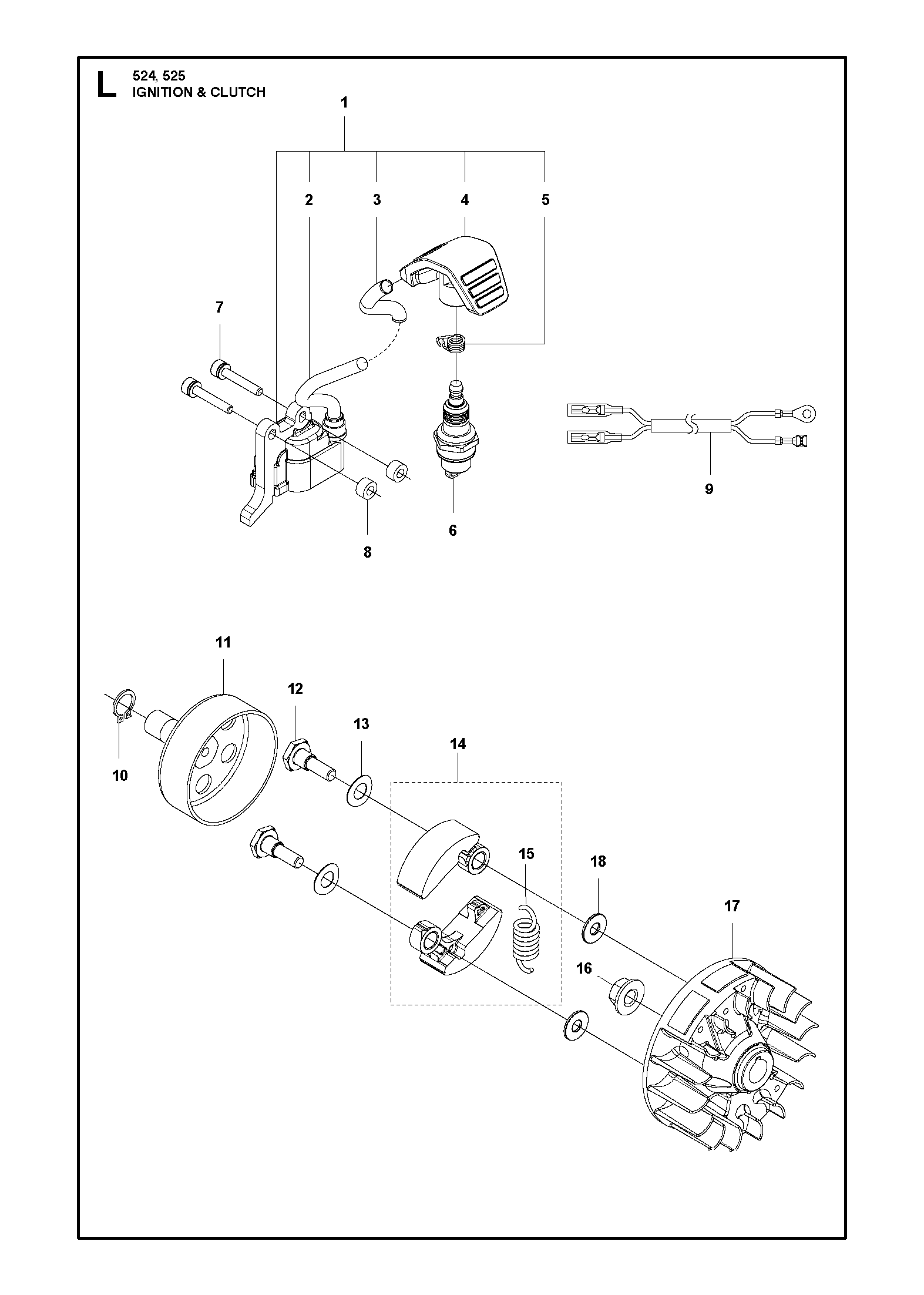 CLUTCH & OIL PUMP