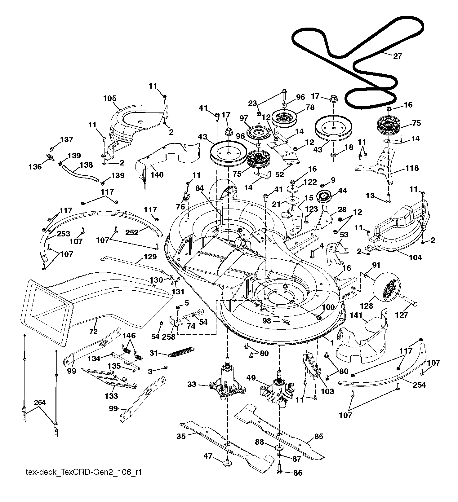 FUEL TANK & HANDLE