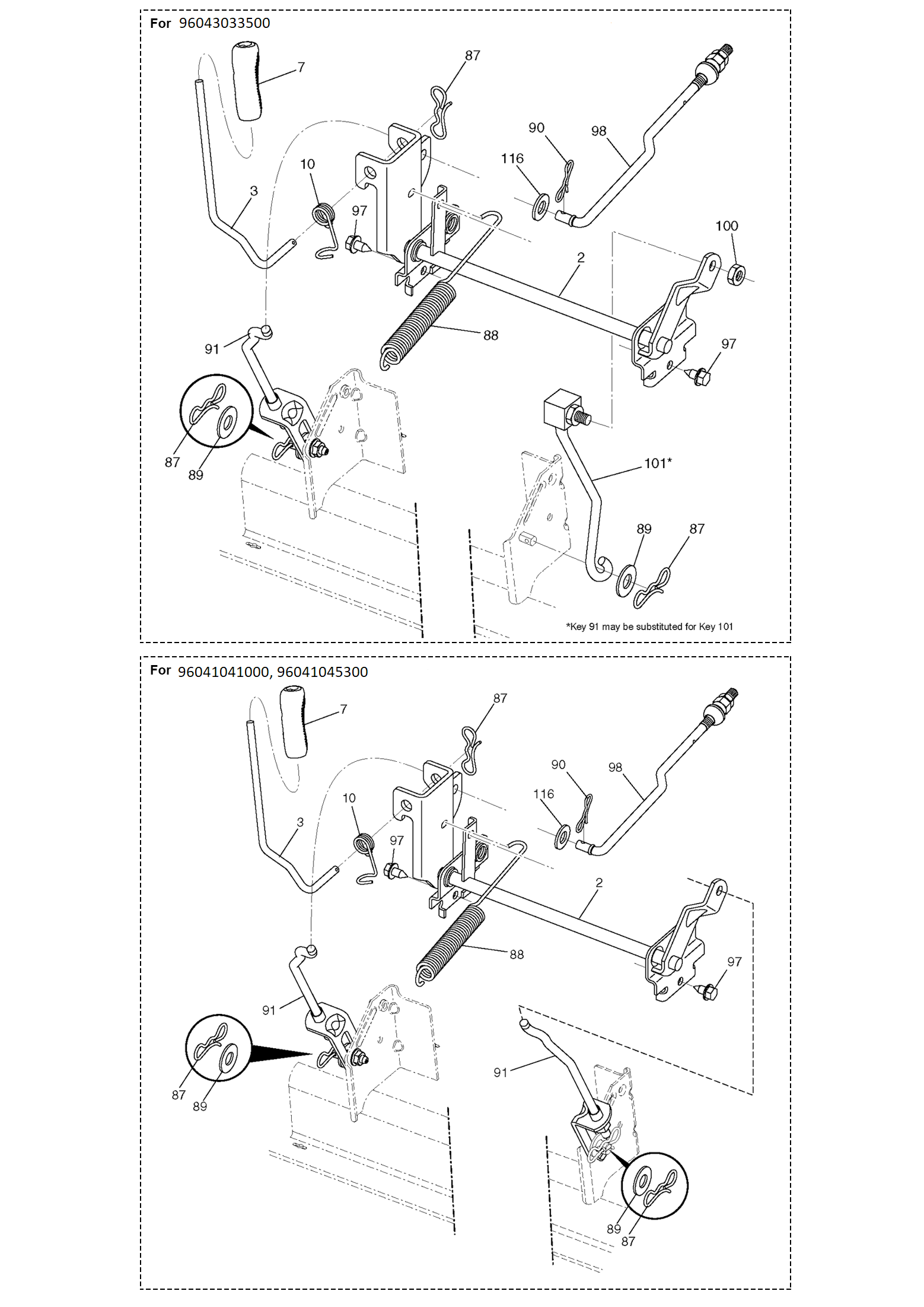 MOWER LIFT / DECK LIFT