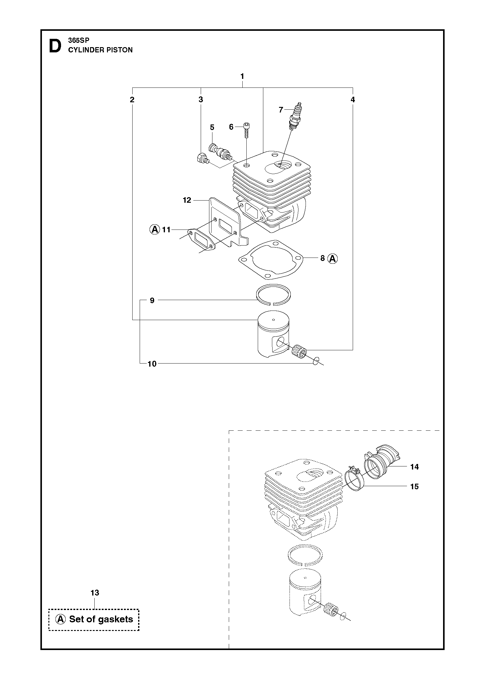 CHAIN BRAKE & CLUTCH COVER