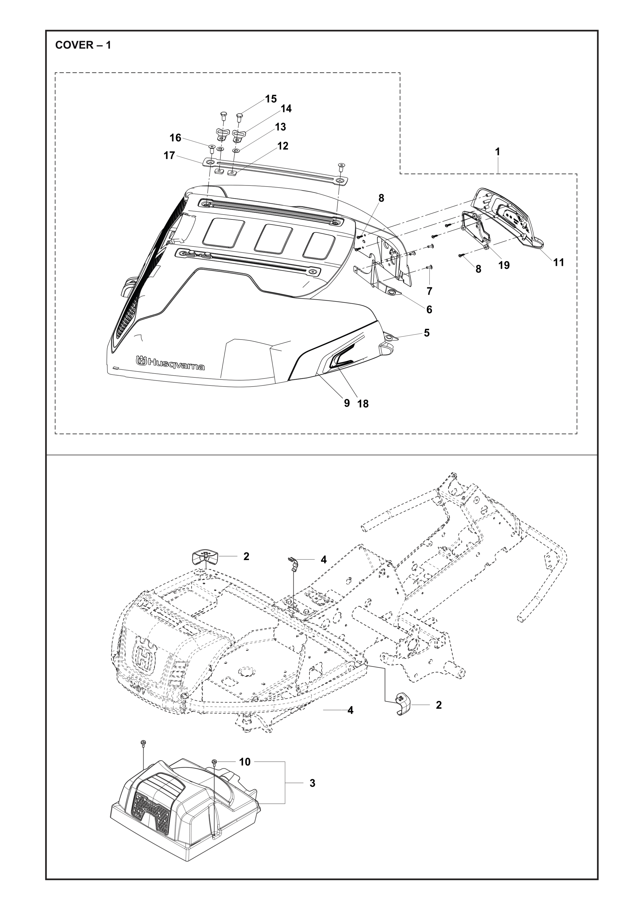 FUEL TANK & HANDLE