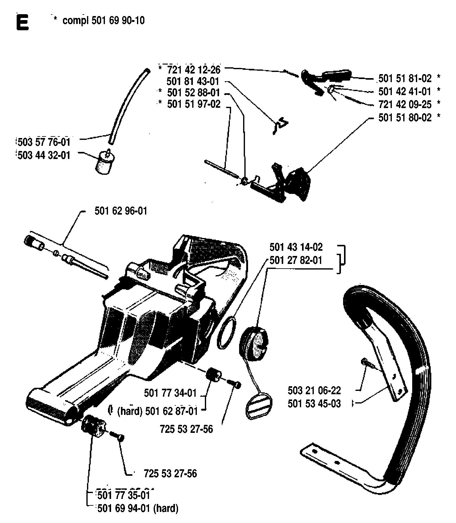 FUEL TANK & HANDLE