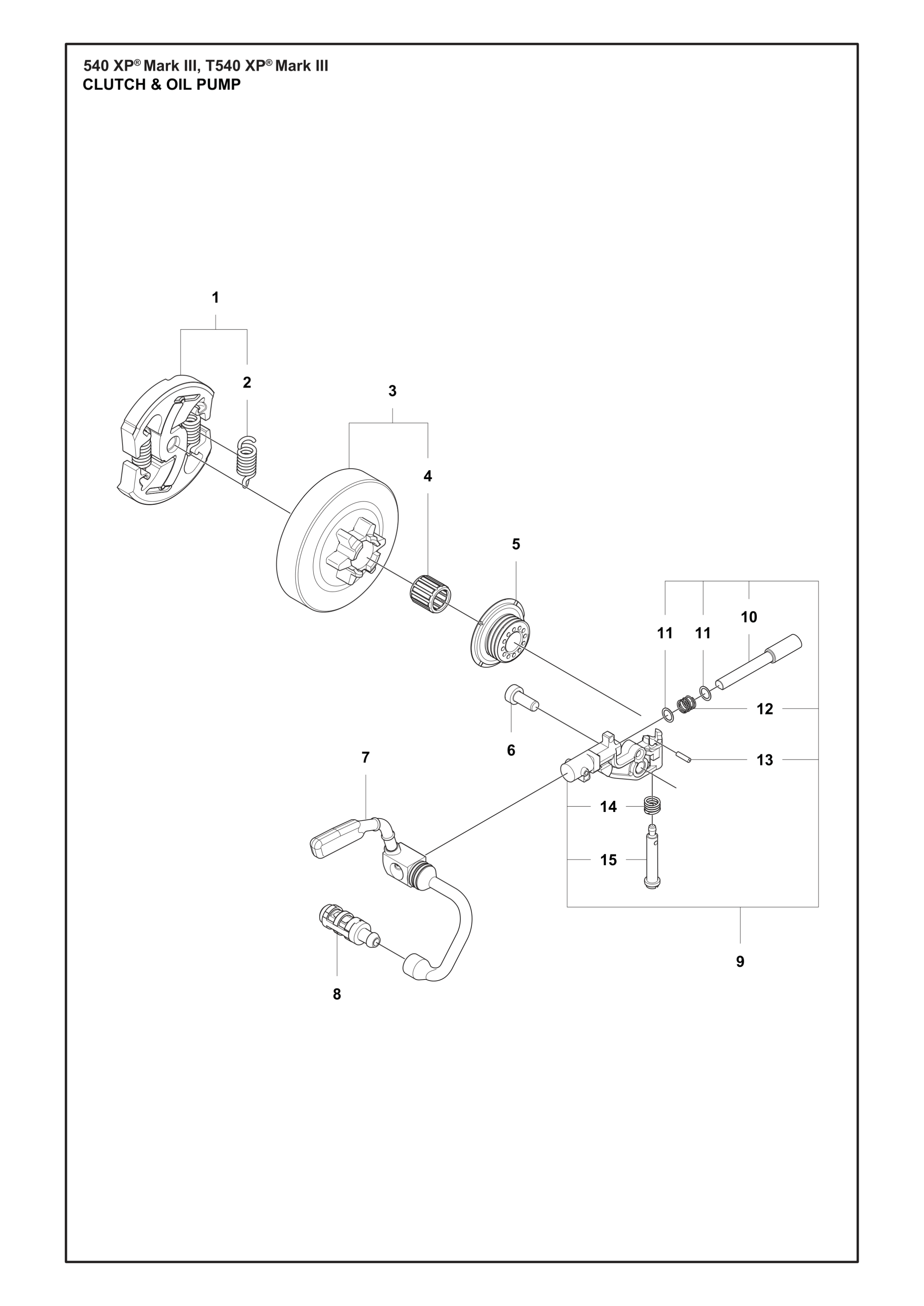 CLUTCH & OIL PUMP
