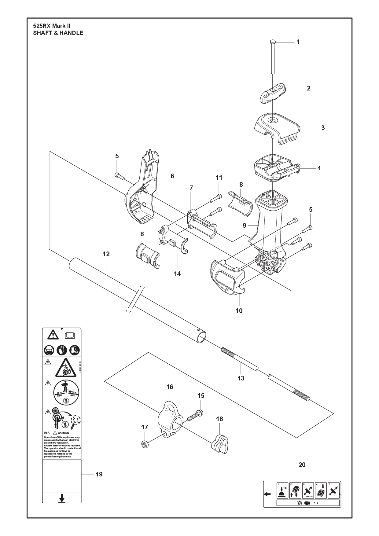 SHAFT & HANDLE