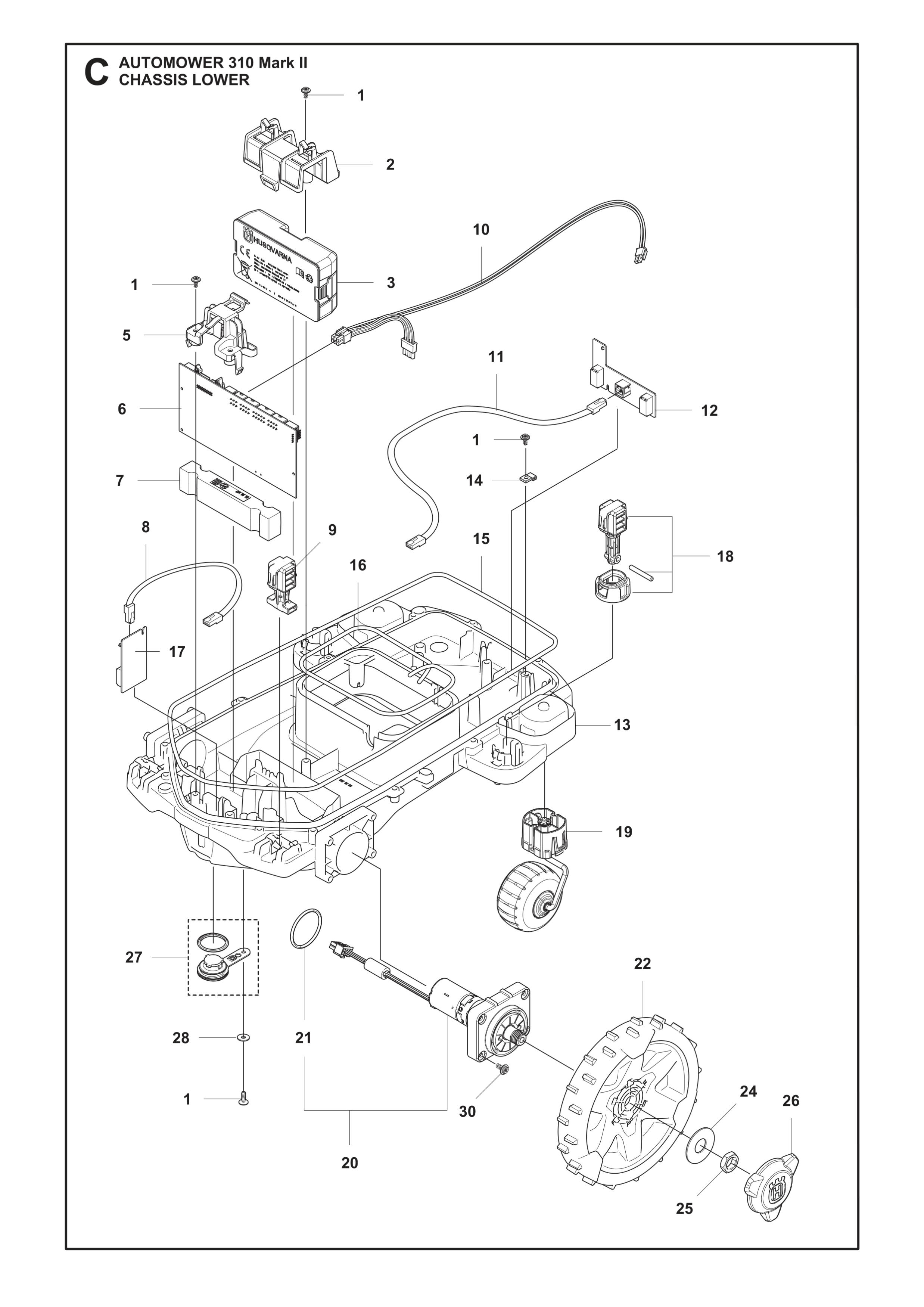 CHAIN BRAKE & CLUTCH COVER