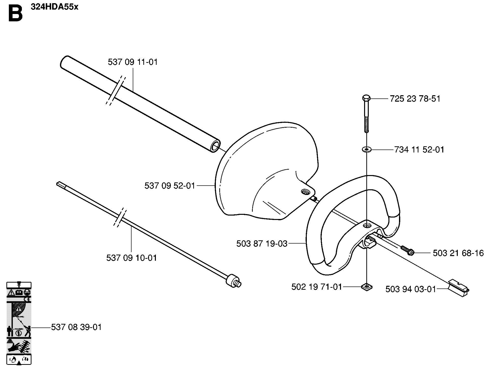 SHAFT & HANDLE