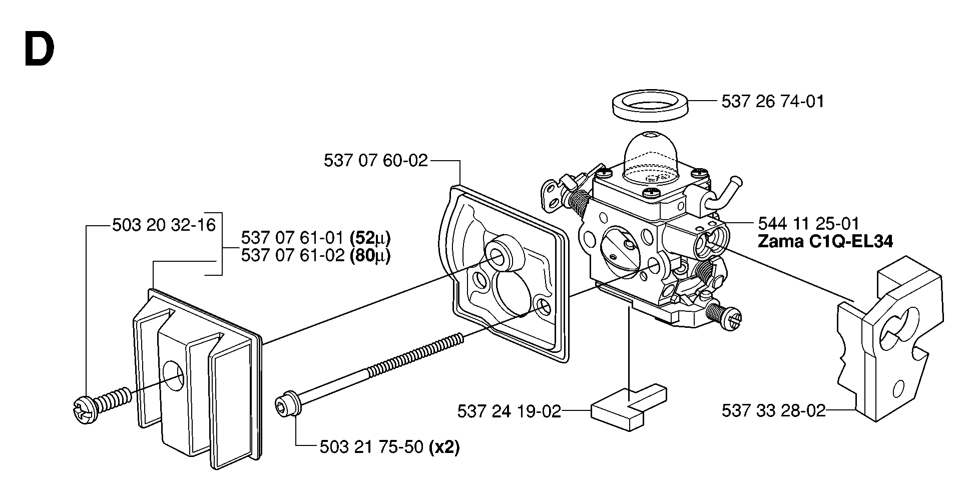 CARBURETOR & AIR FILTER