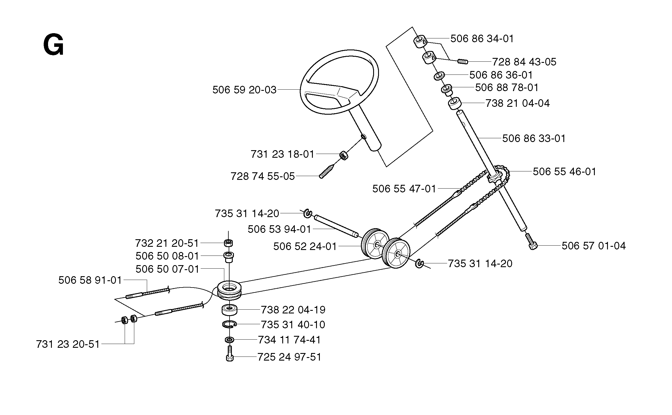 WHEEL & DEPTH STAKE ASSEMBLY