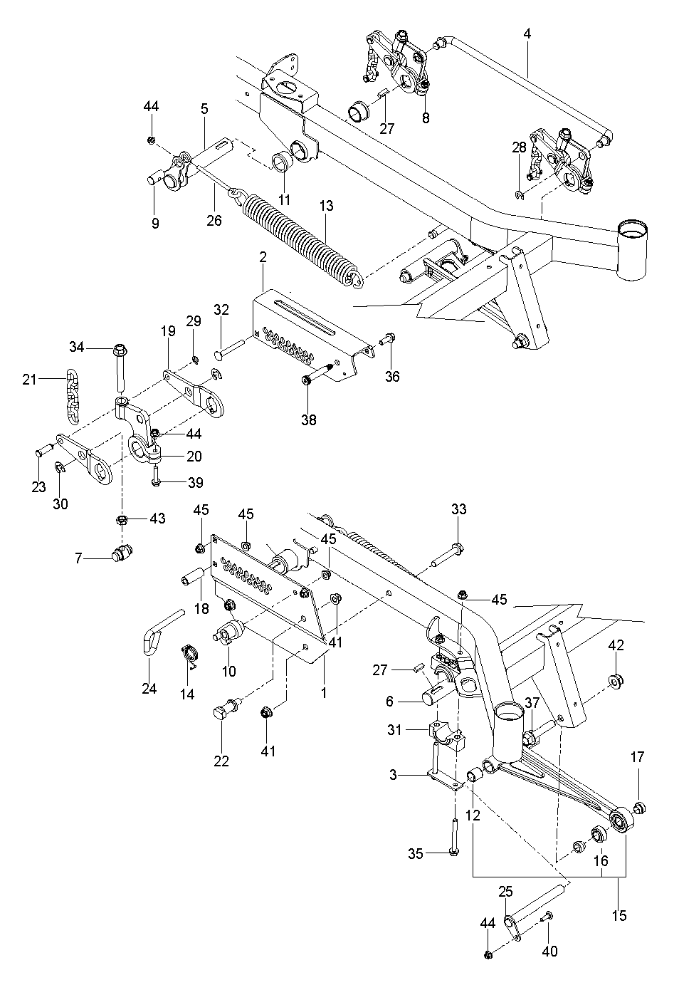MOWER LIFT / DECK LIFT