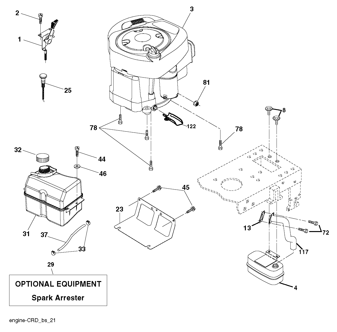 TINE ASSEMBLY