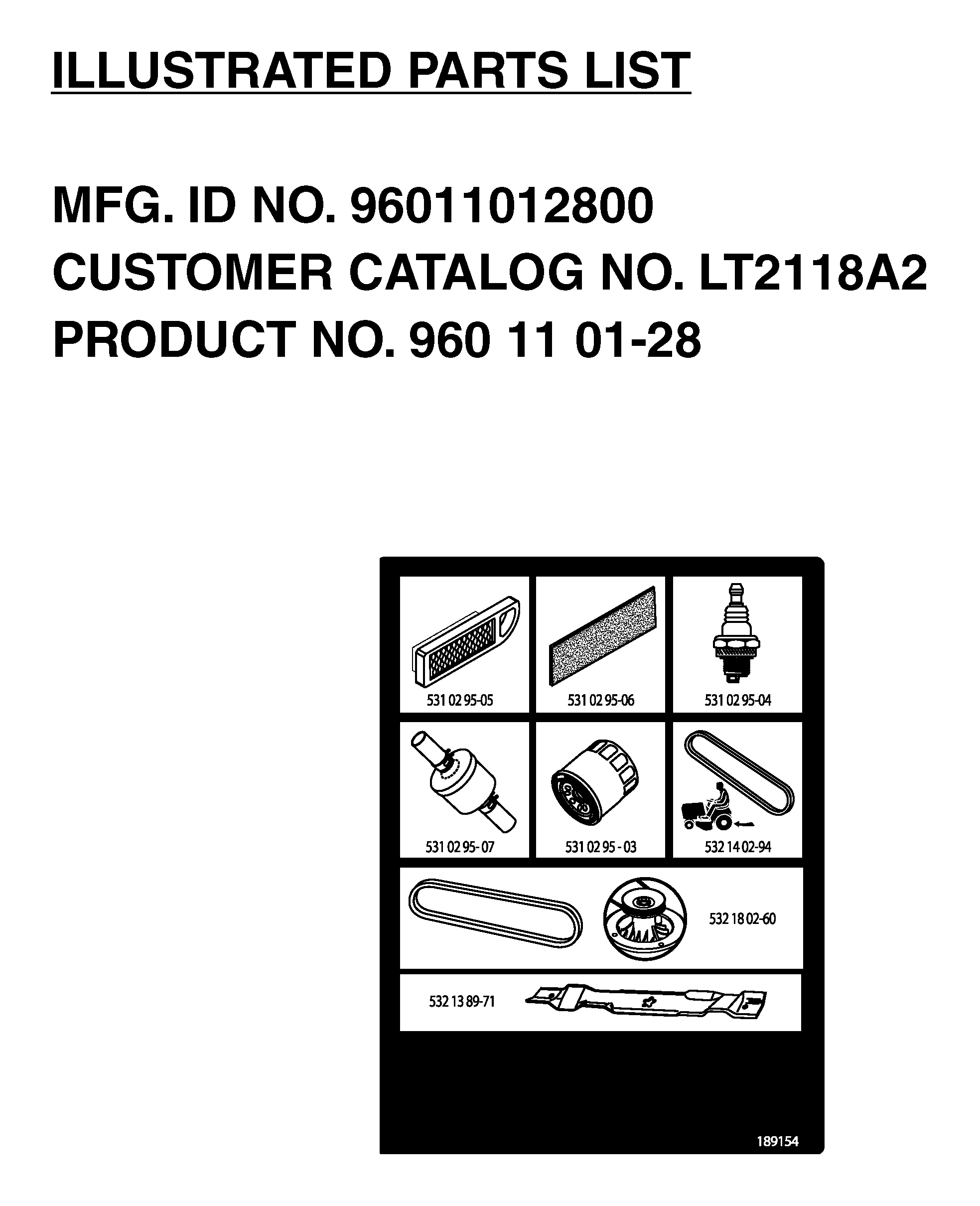 FREQUENTLY USED PARTS