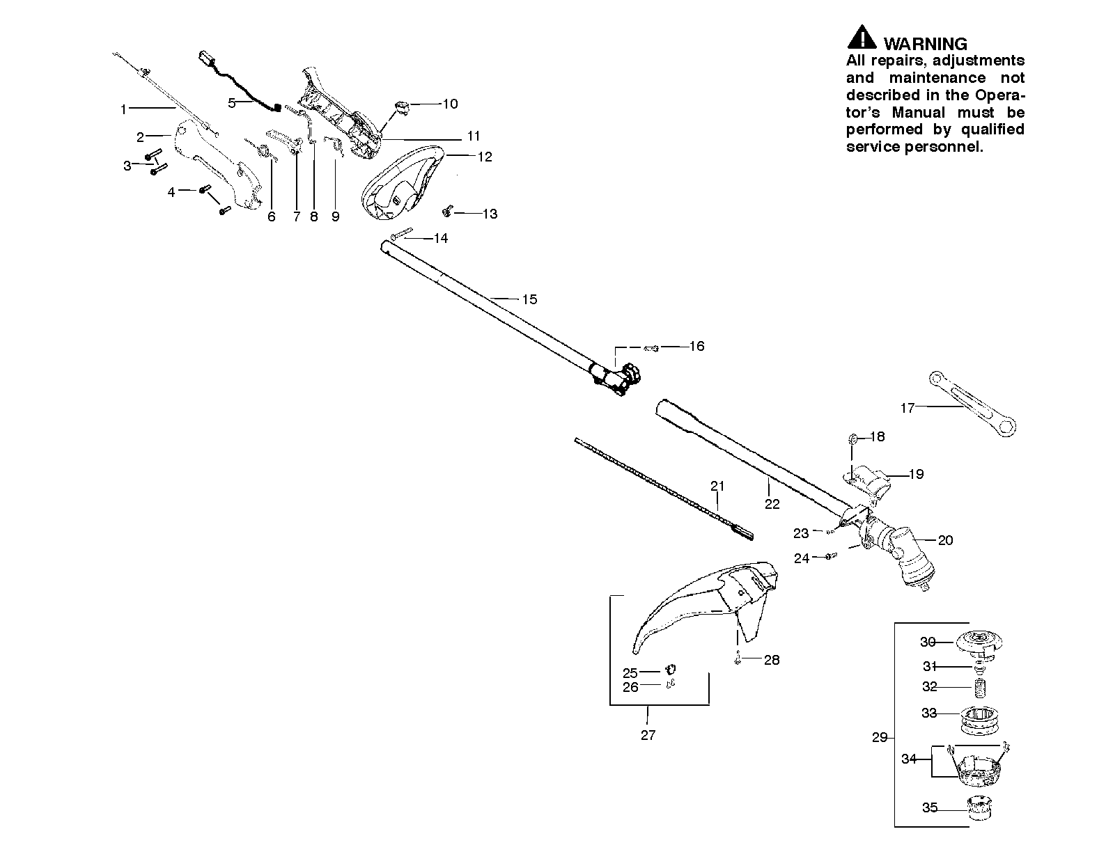 SHAFT & HANDLE