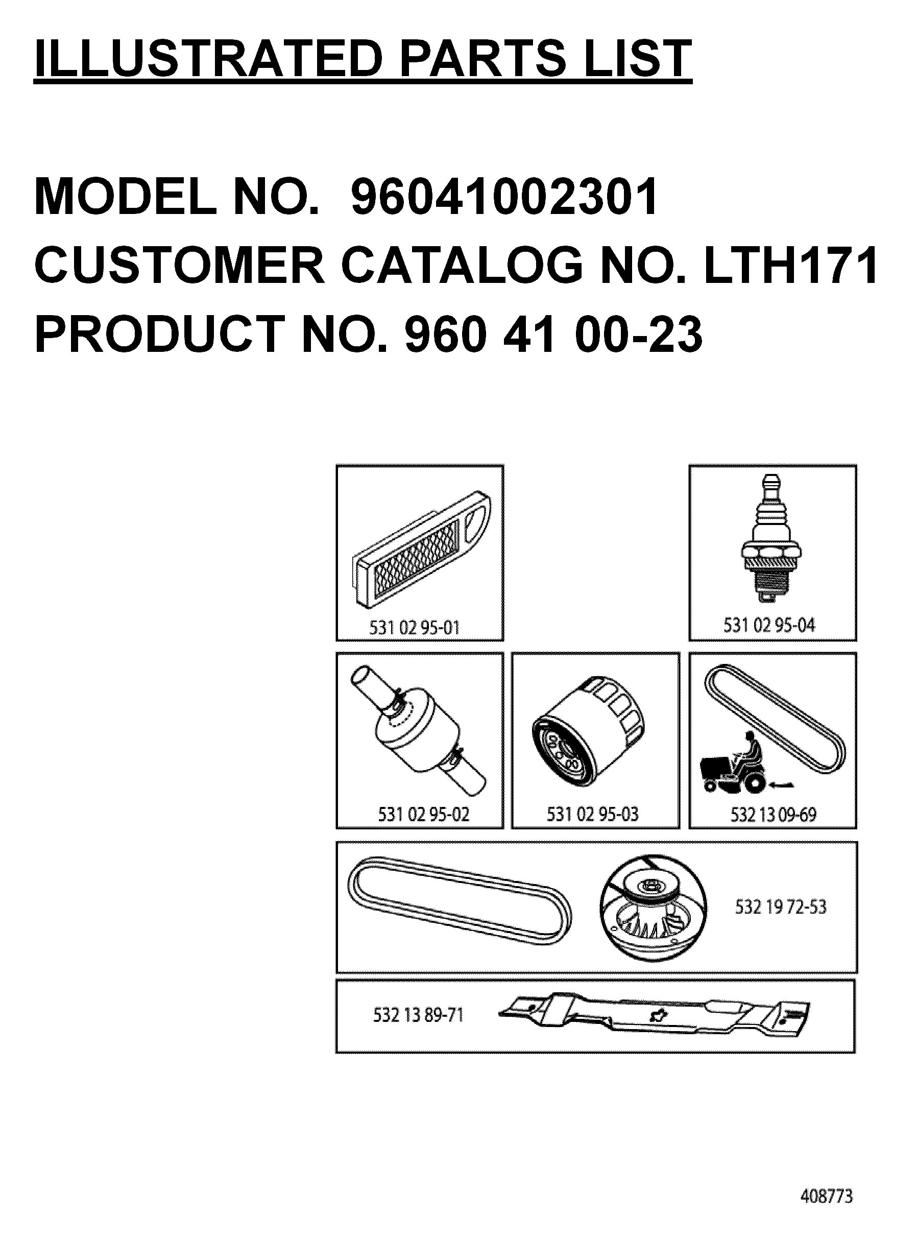 FREQUENTLY USED PARTS