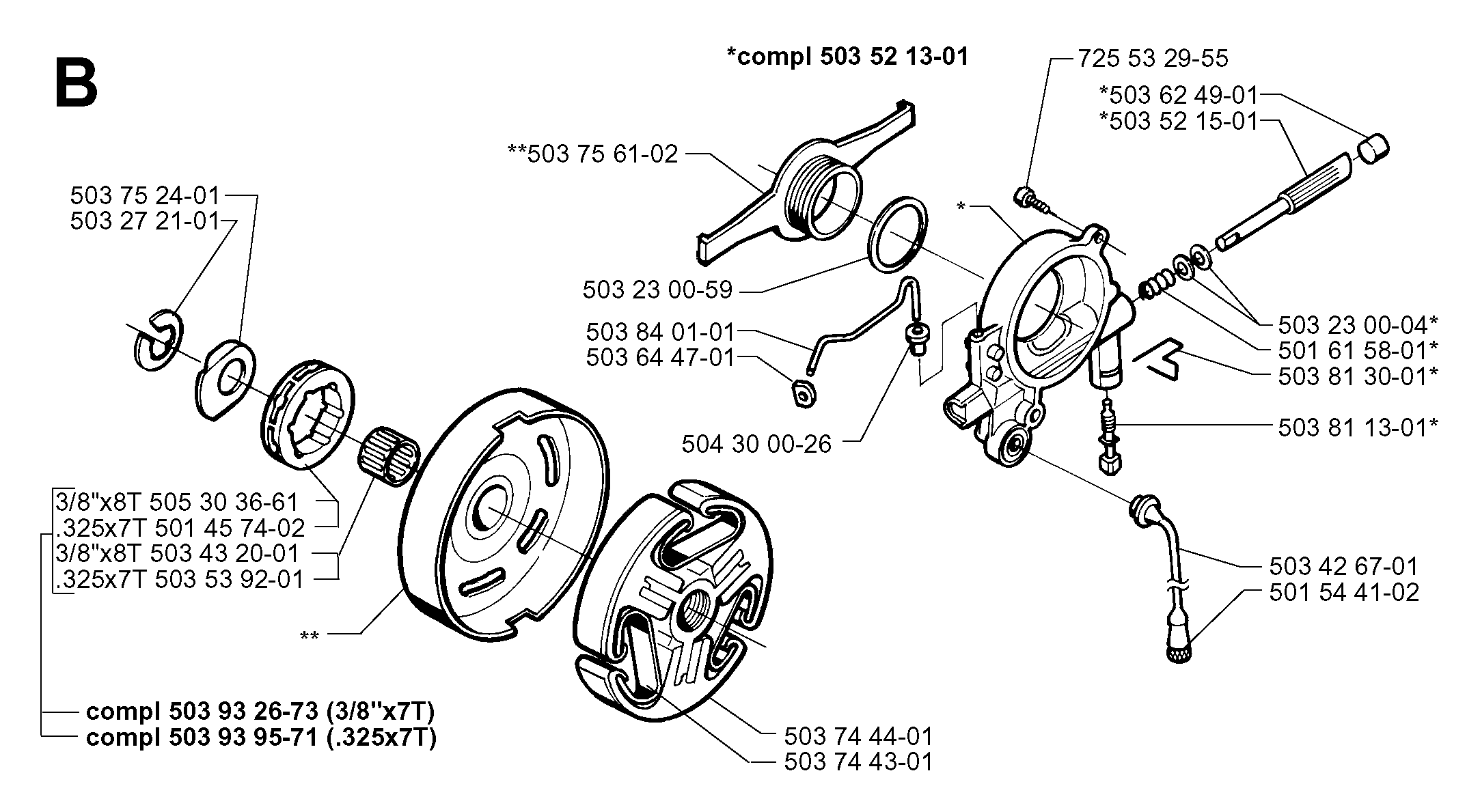 CLUTCH & OIL PUMP