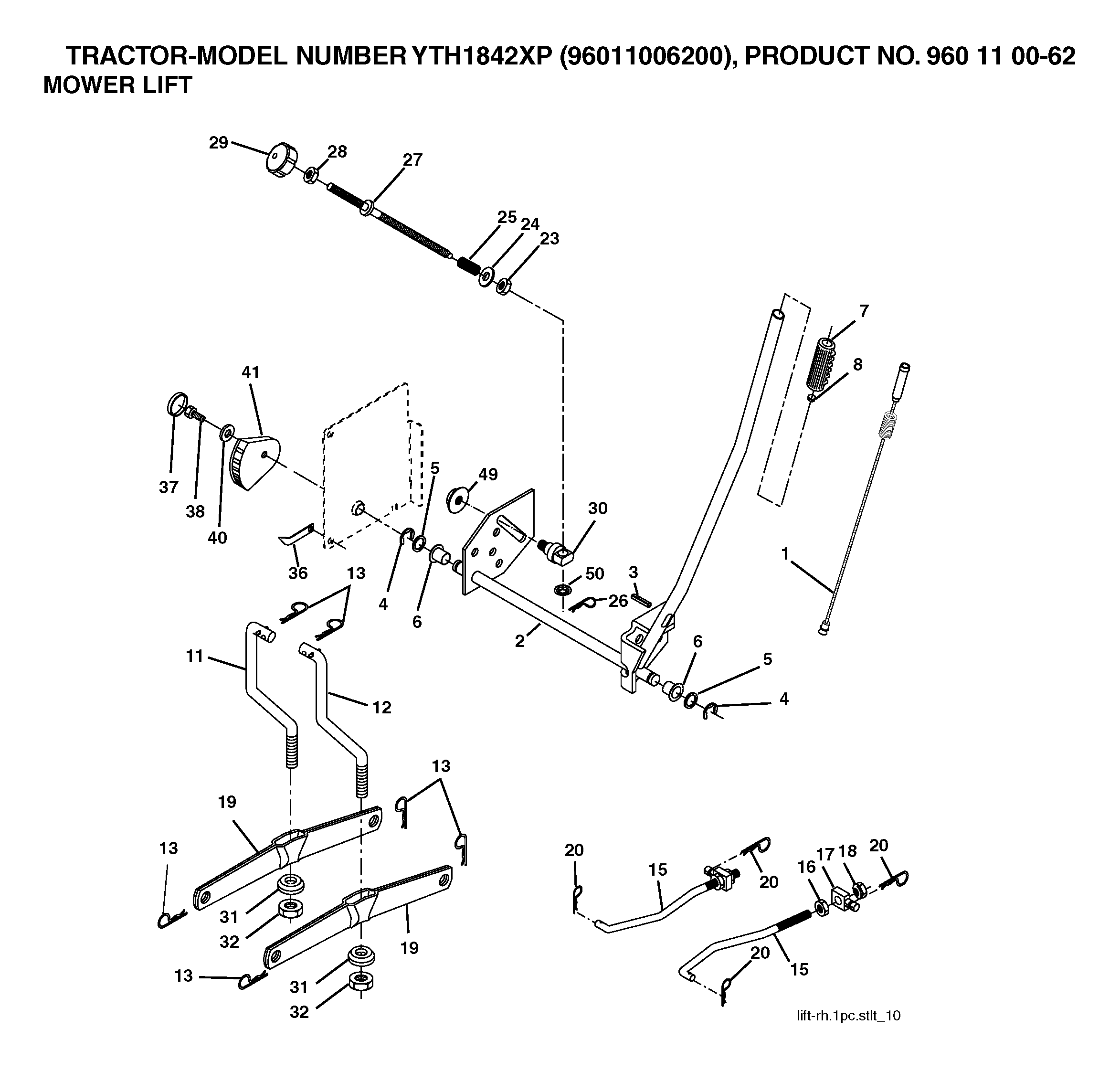 MOWER LIFT / DECK LIFT