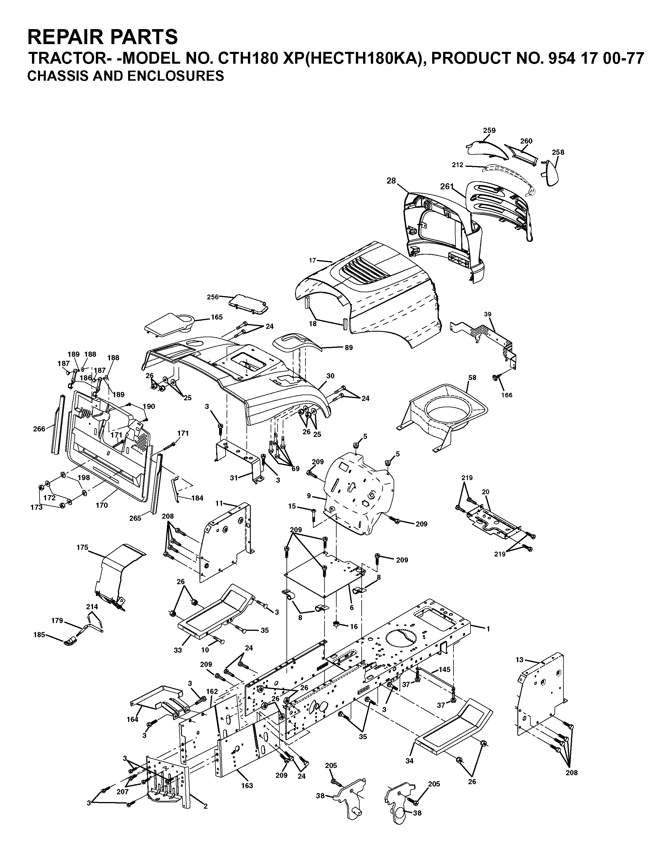 CYLINDER, PISTON & MUFFLER