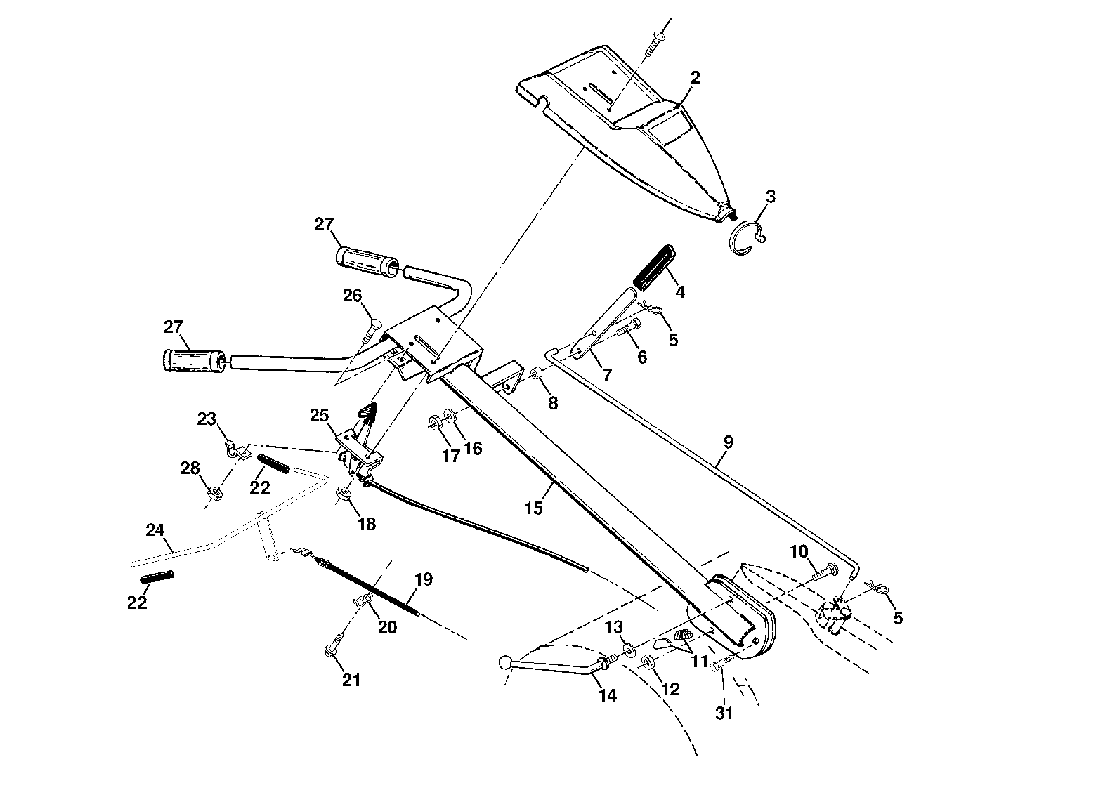 CYLINDER, PISTON & MUFFLER