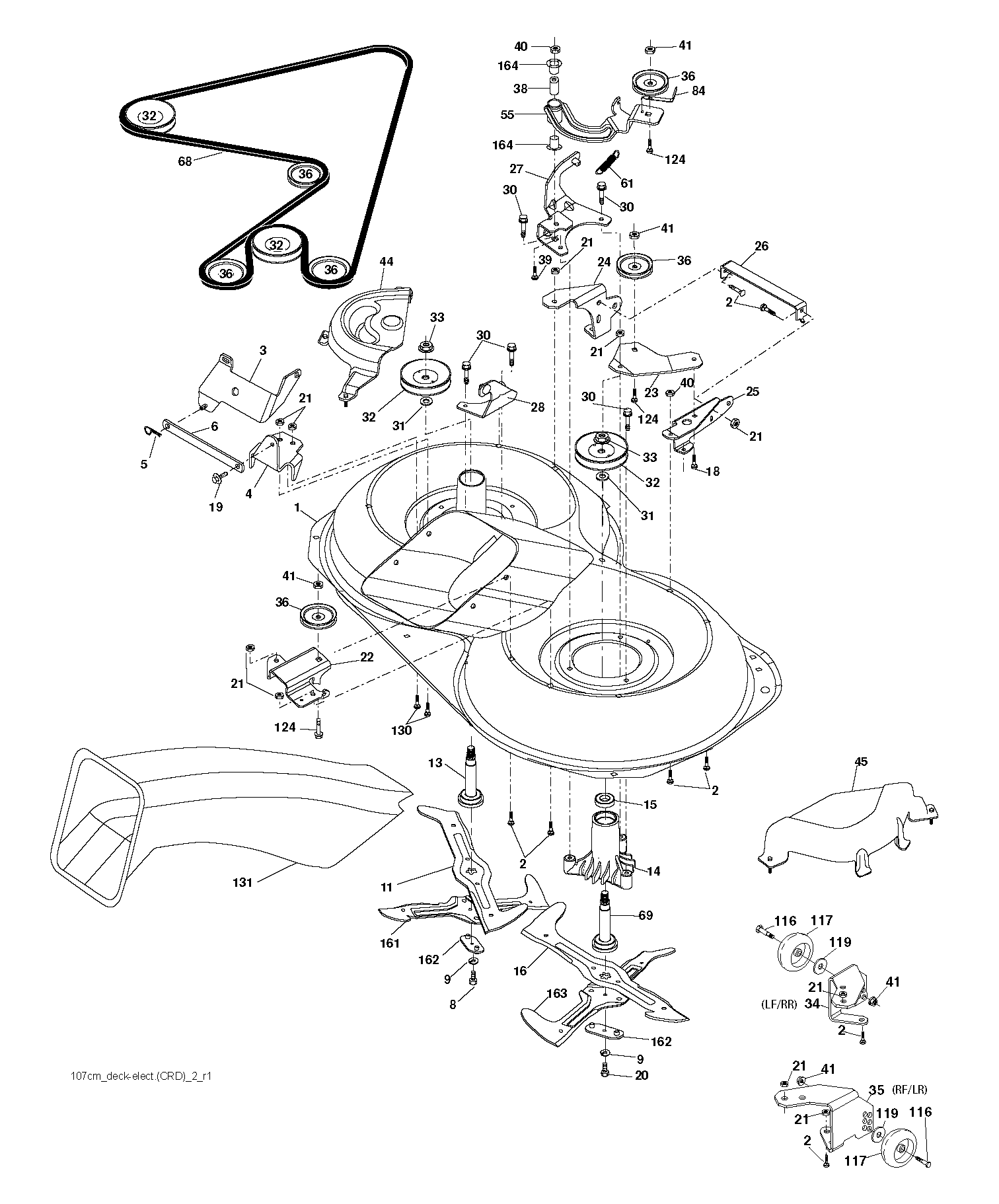 CYLINDER, PISTON & MUFFLER