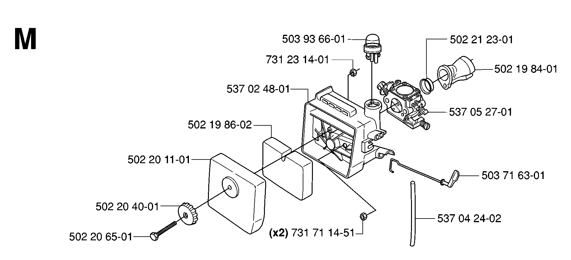 CARBURETOR & AIR FILTER