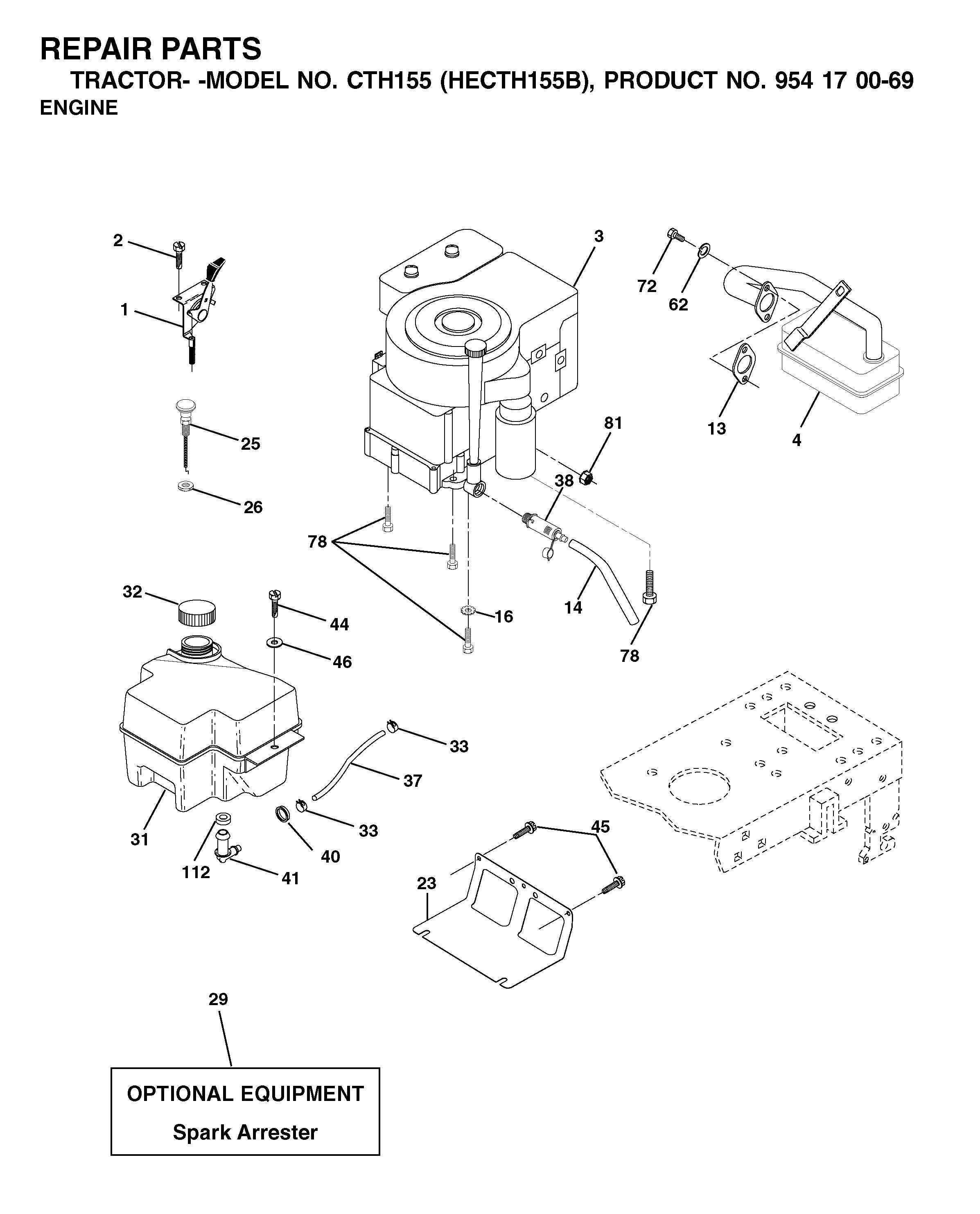 ENGINE & CUTTING EQUIPMENT