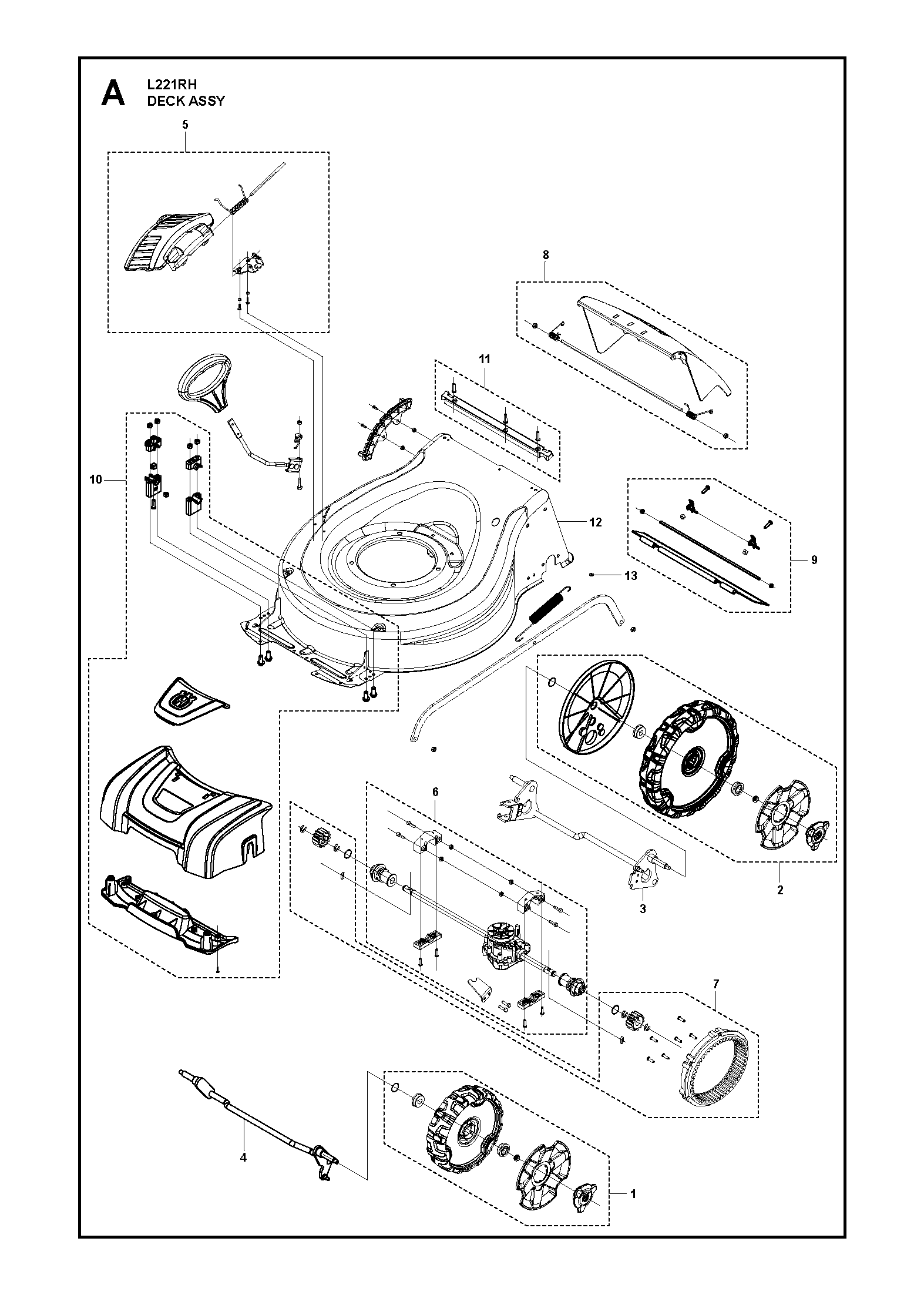 MOWER DECK / CUTTING DECK
