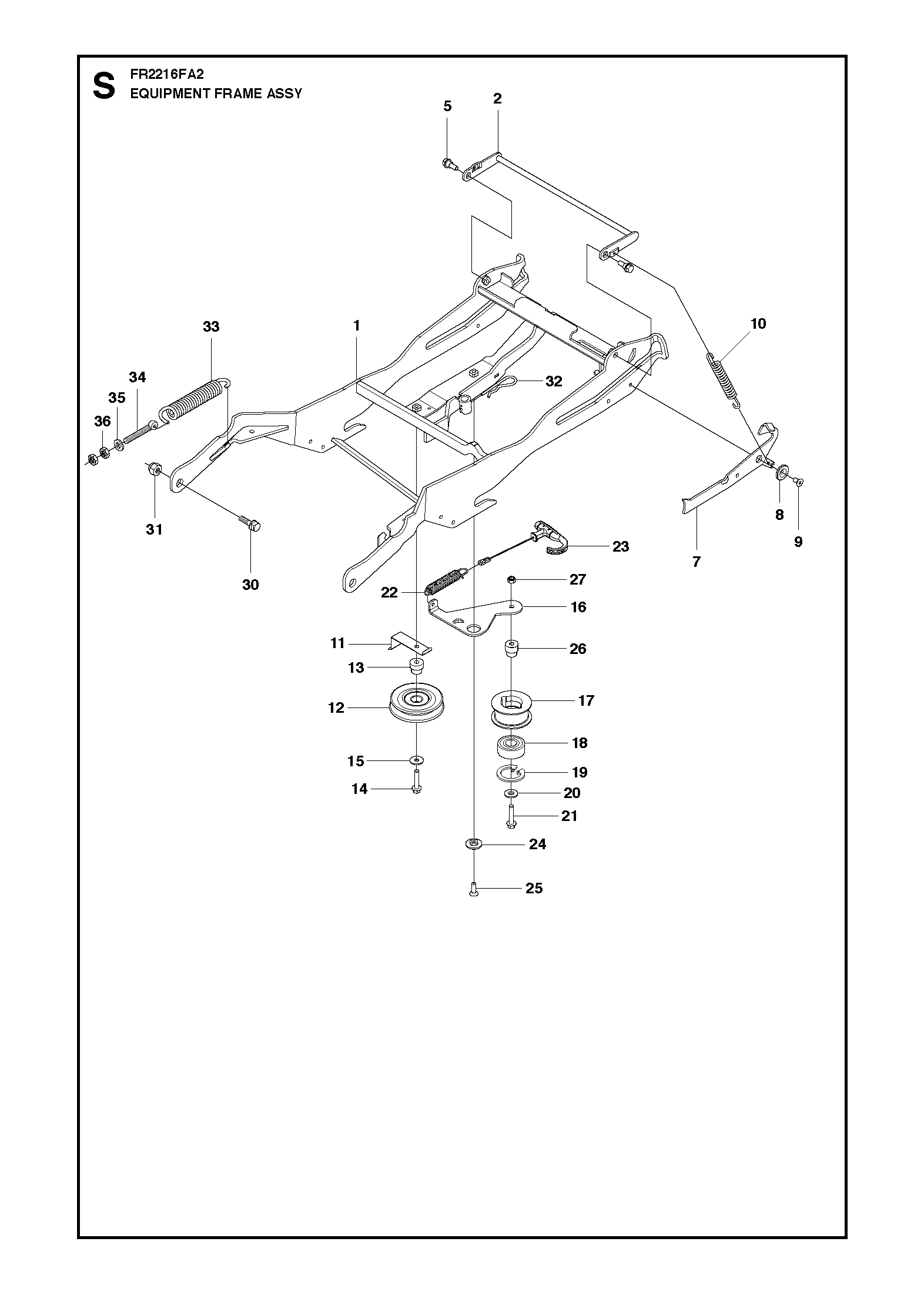 42INCH CUTTING DECK