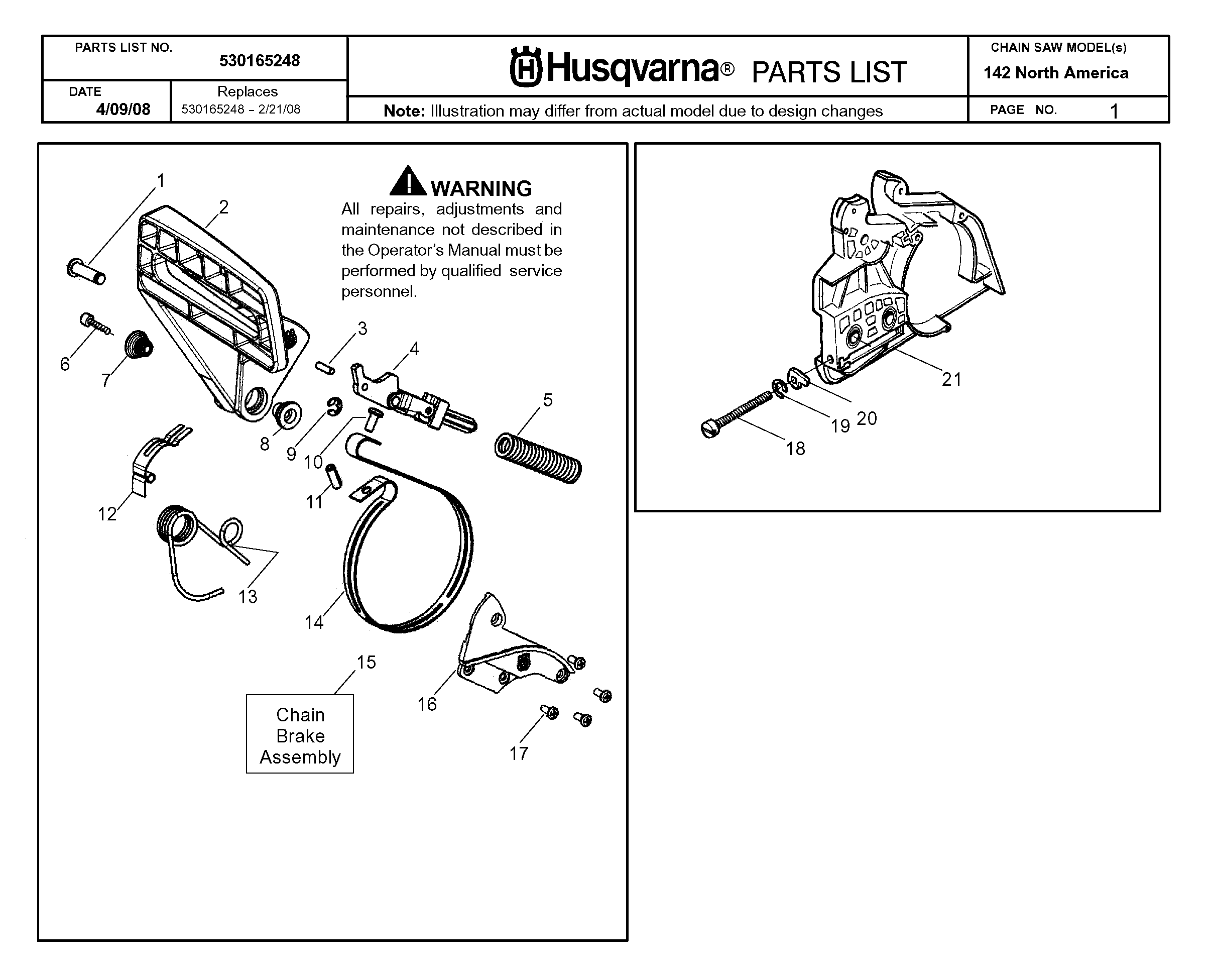 CHAIN BRAKE
