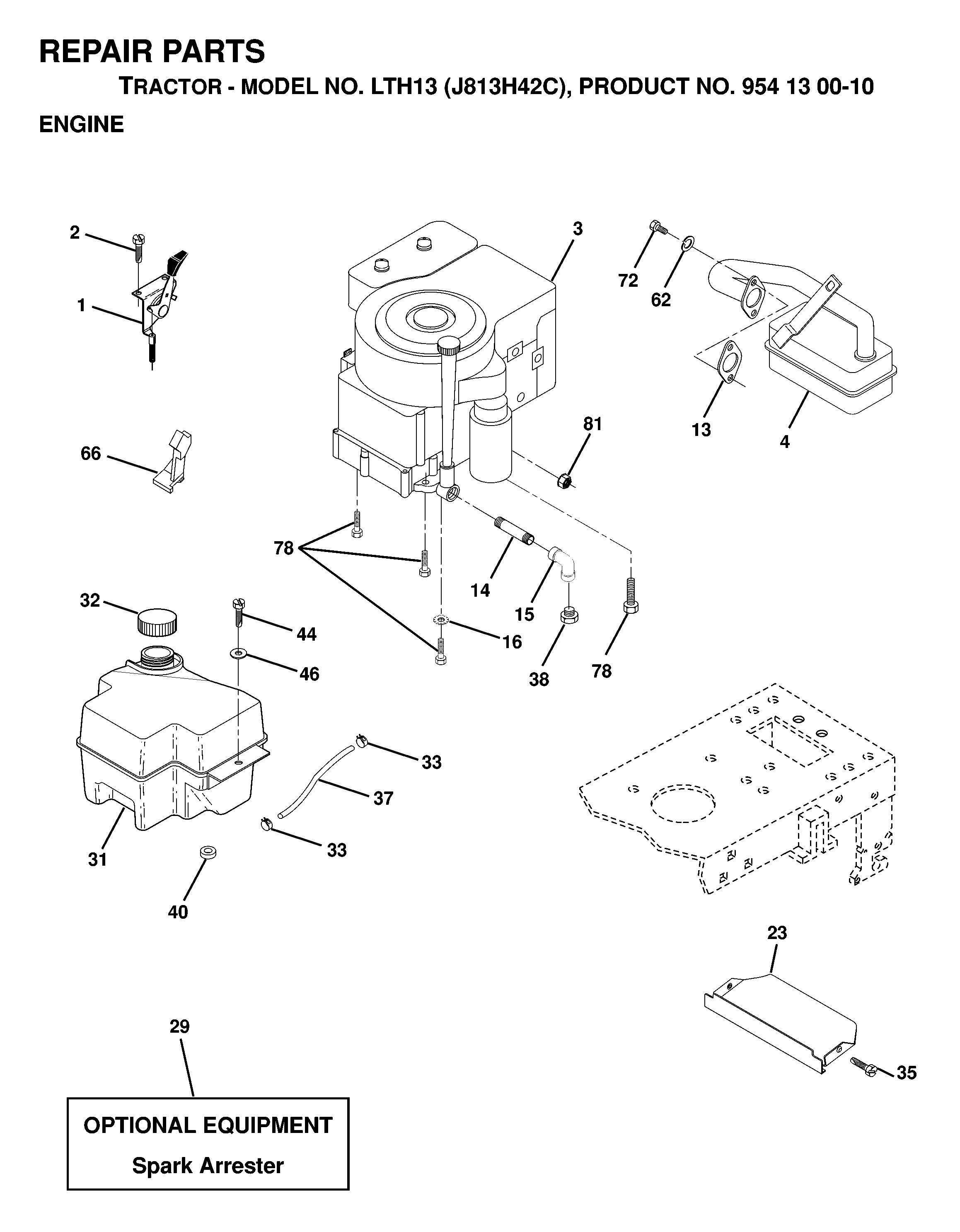 ENGINE & CUTTING EQUIPMENT