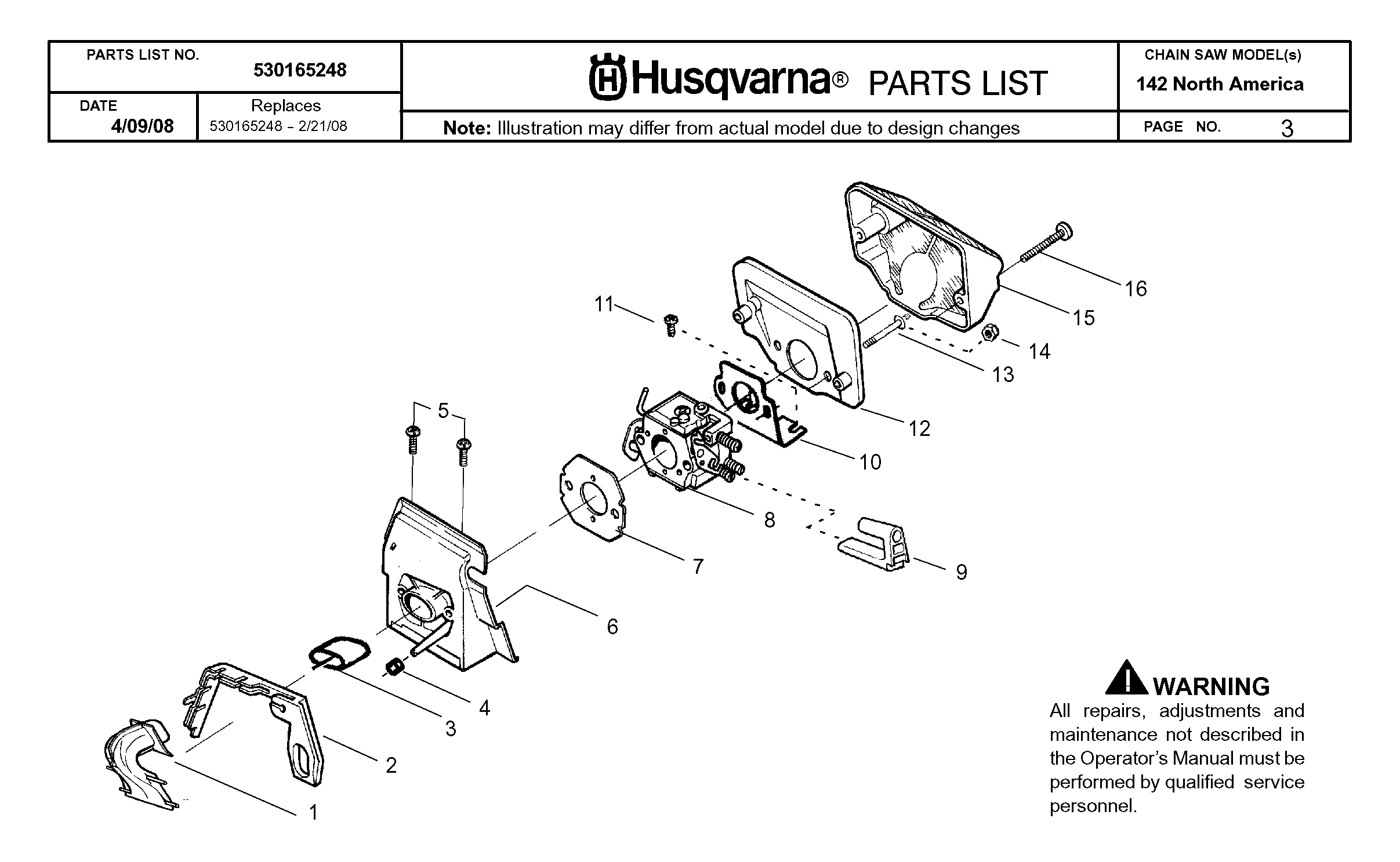 CARBURETOR & AIR FILTER