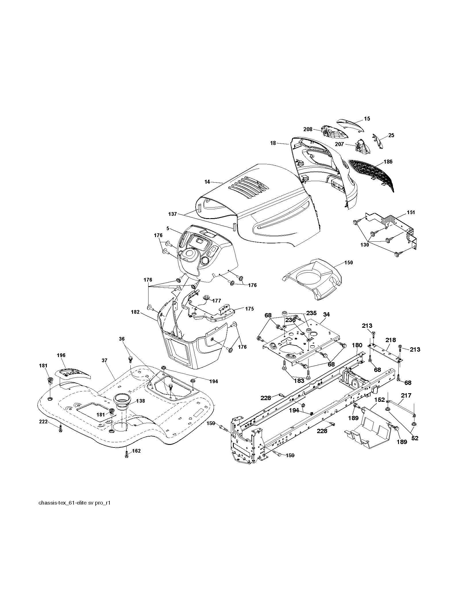 MOWER DECK / CUTTING DECK