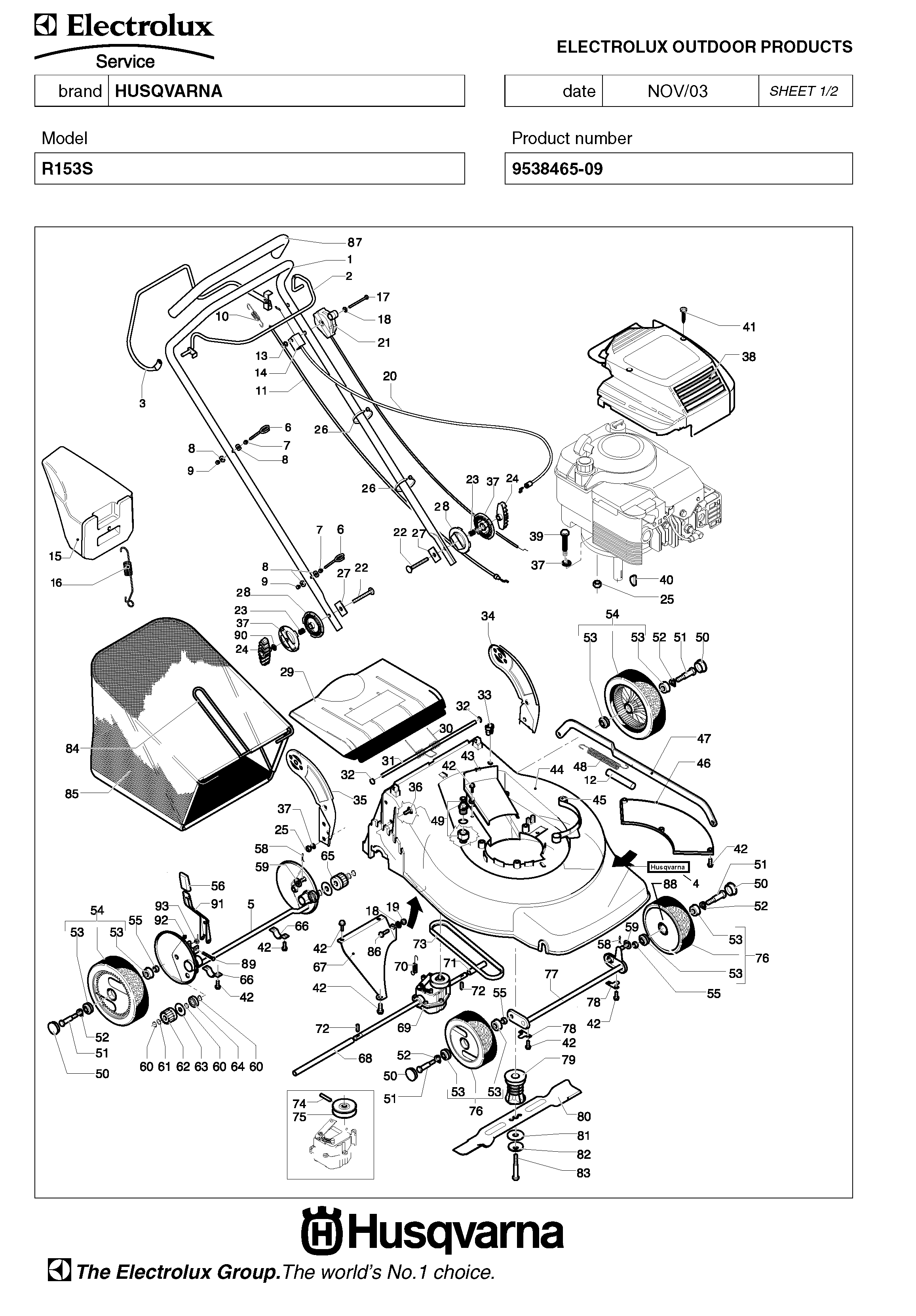 HYDRAULIC PUMP - MOTOR