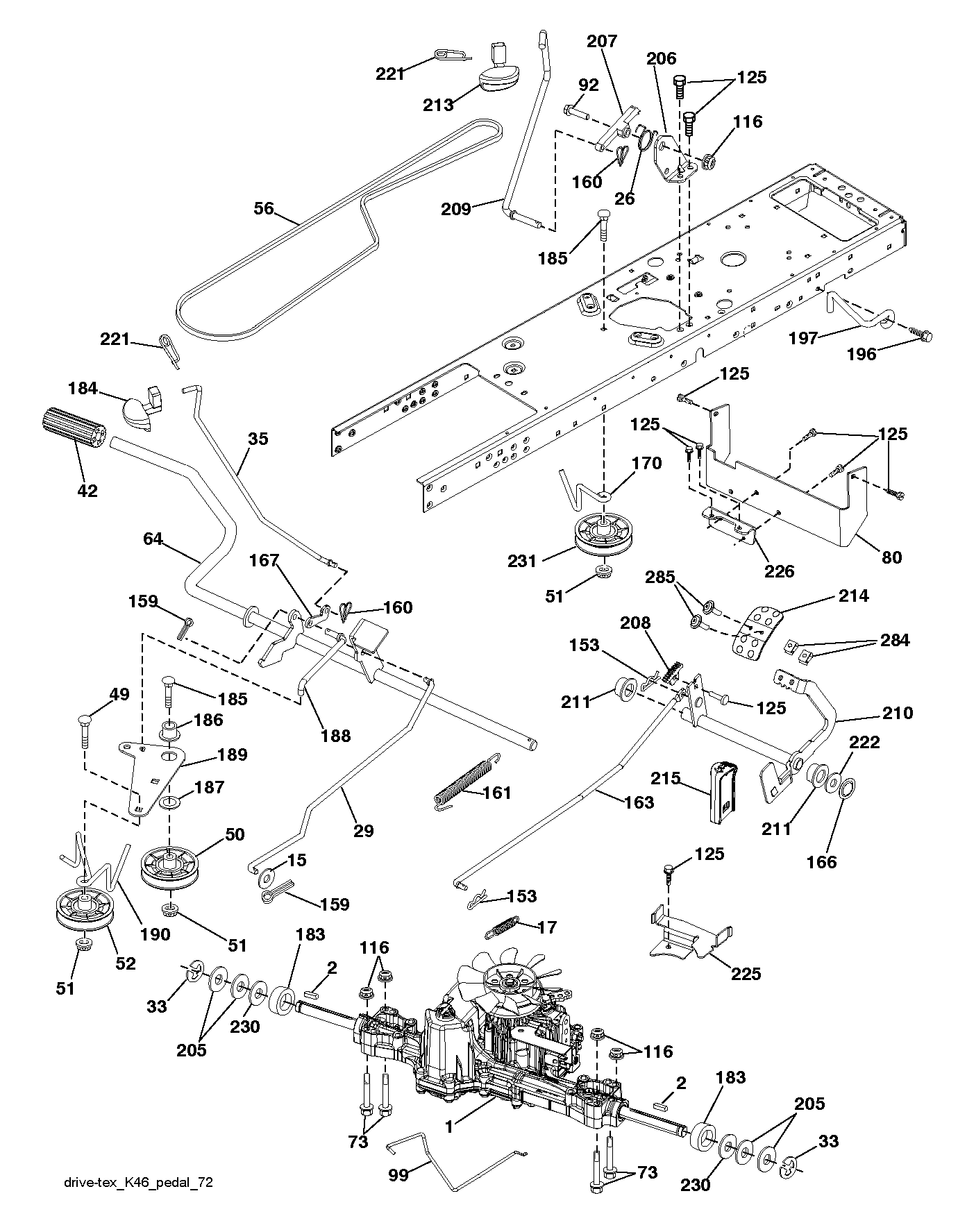 MOWER LIFT / DECK LIFT