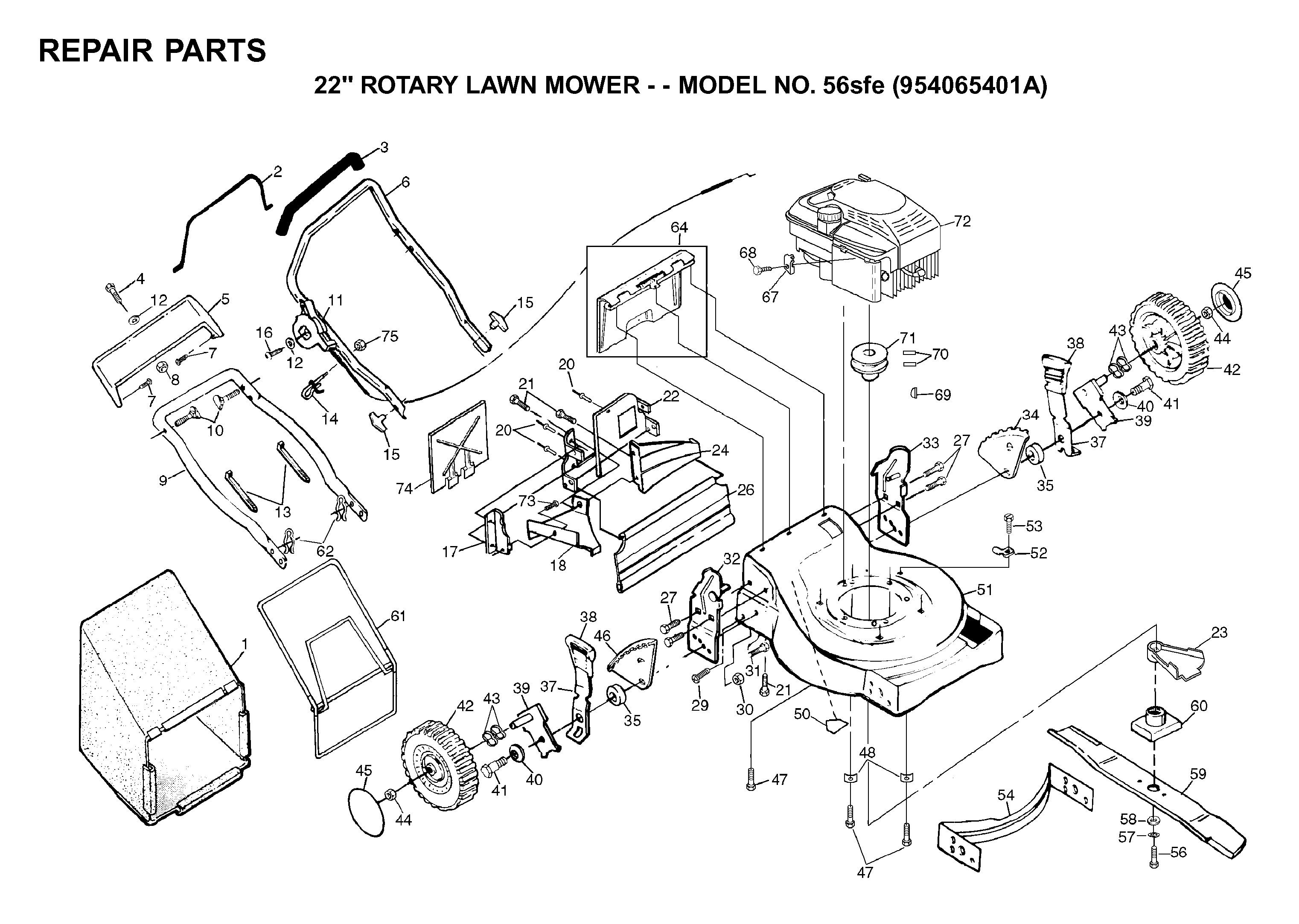 REPAIR PARTS